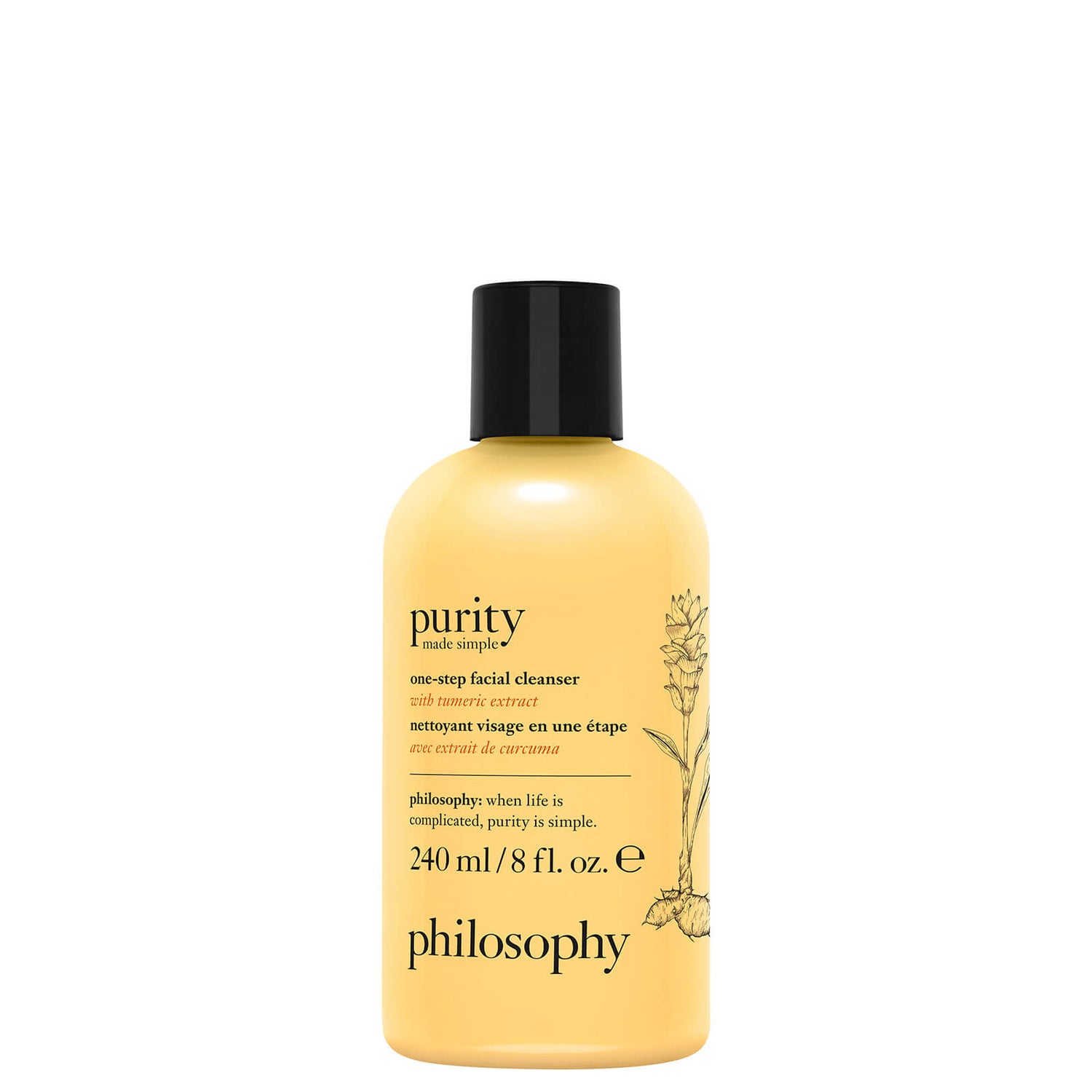 philosophy Exclusive Purity Limpiador Facial con Extracto de Cúrcuma 240ml