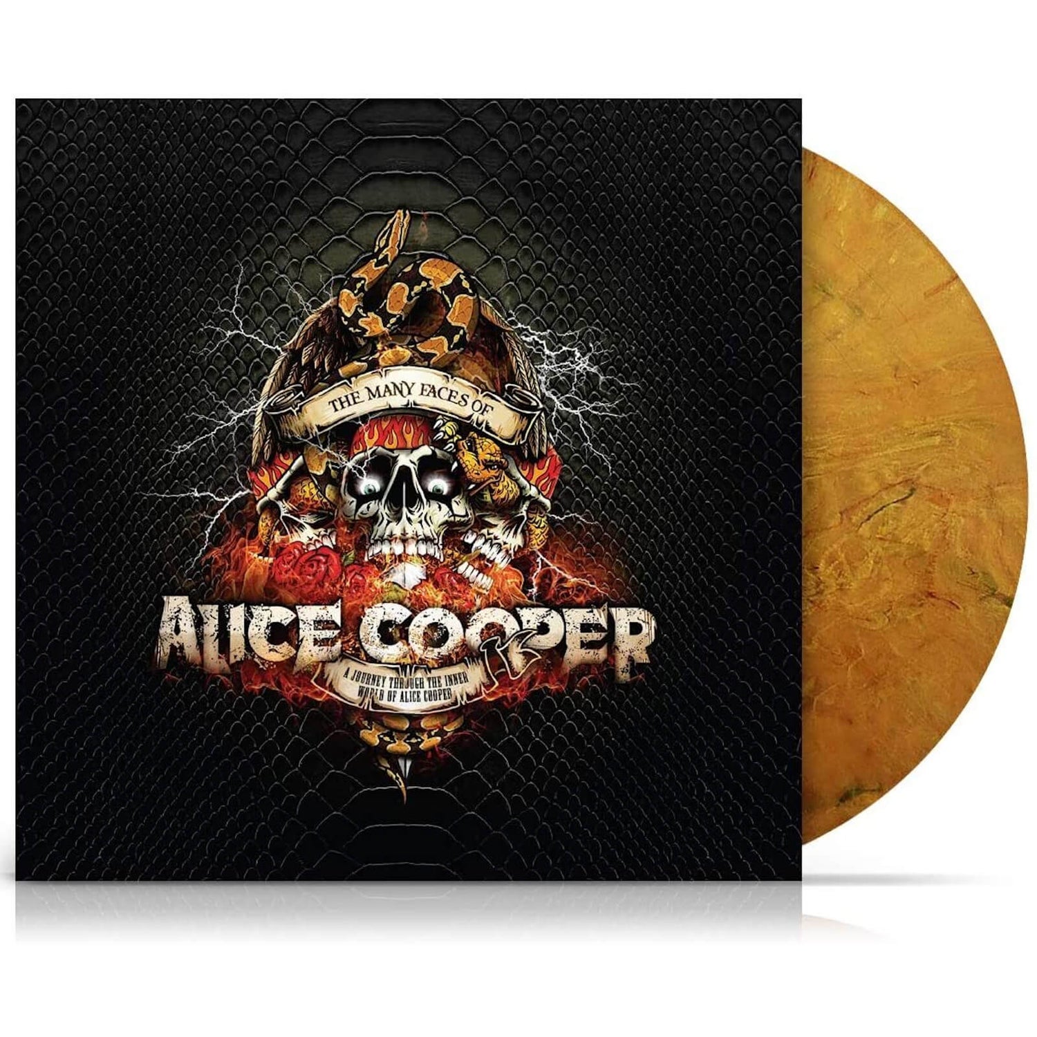 Die vielen Gesichter von Alice Cooper (undurchsichtiges Splatter-Marmor-Vinyl) 2LP