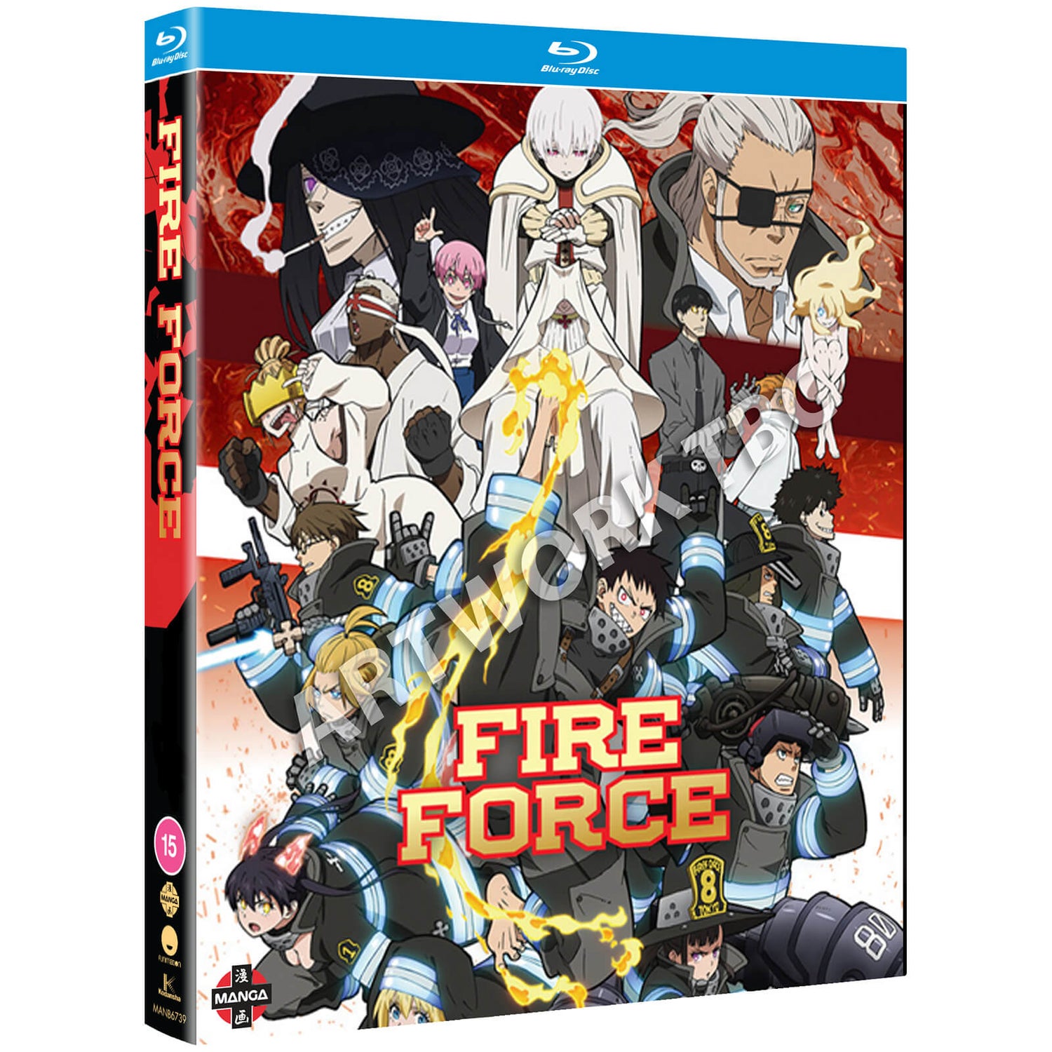 Fire Force Season 2 Part 1 - Blu-ray/DVD Combo + Digital Copy