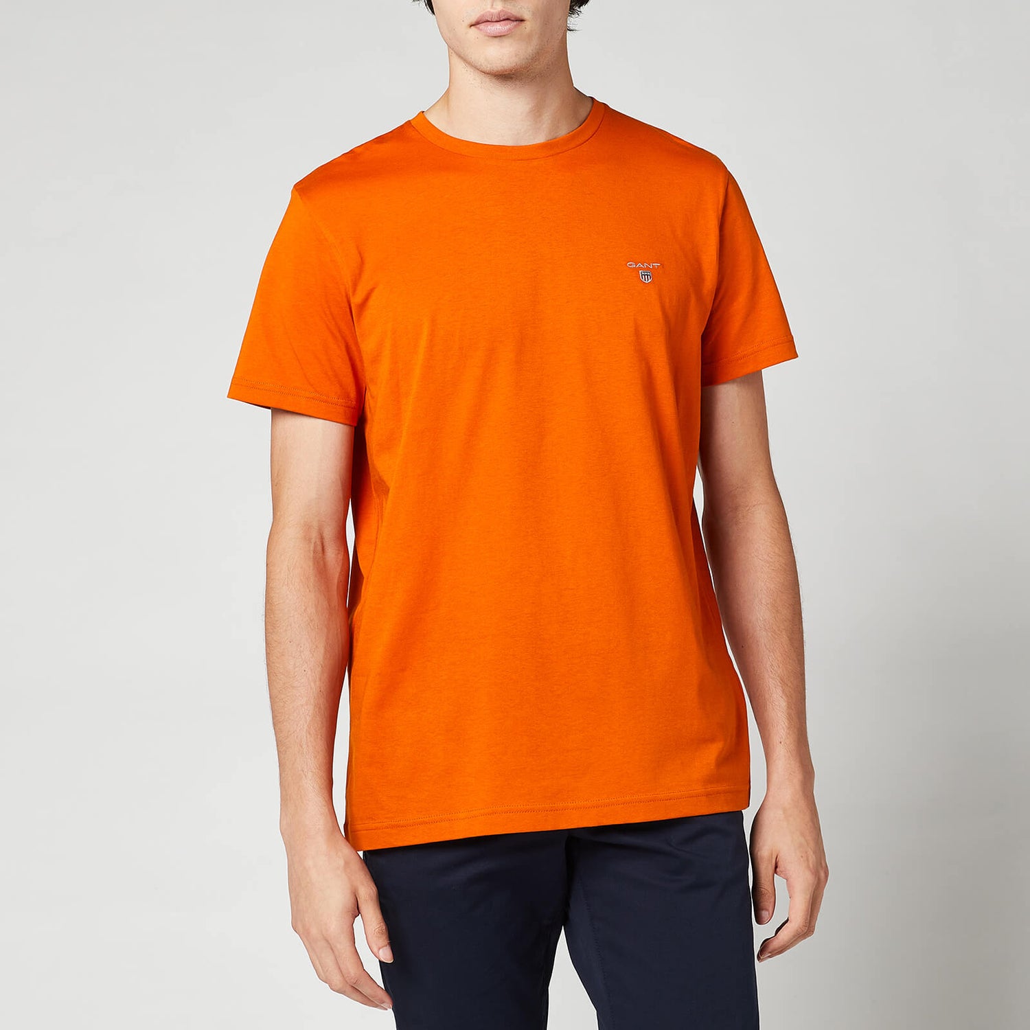 GANT Men's Original Short Sleeve T-Shirt - Savannah Orange