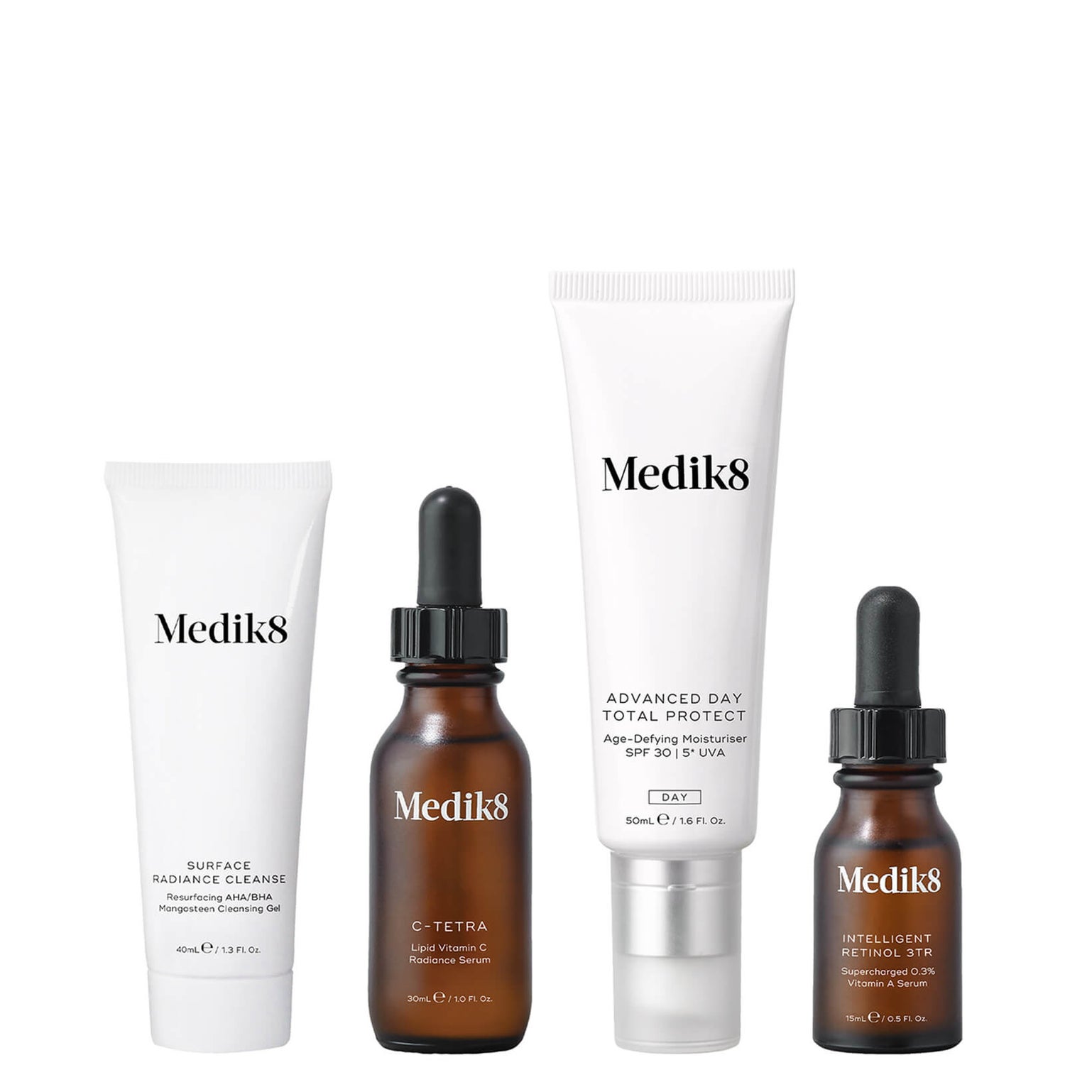 Набор средств для ухода за кожей Medik8 The CSA Retinol Edition Kit