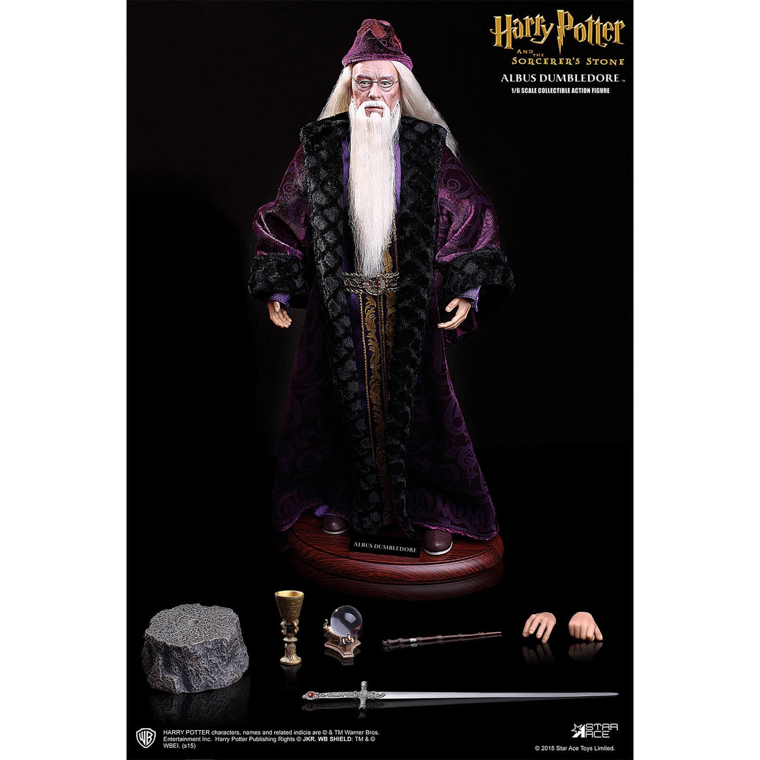 Harry Potter My Favourite Movie Action Figure 1/6 Scale Albus Dumbledore 31 cm Star Ace