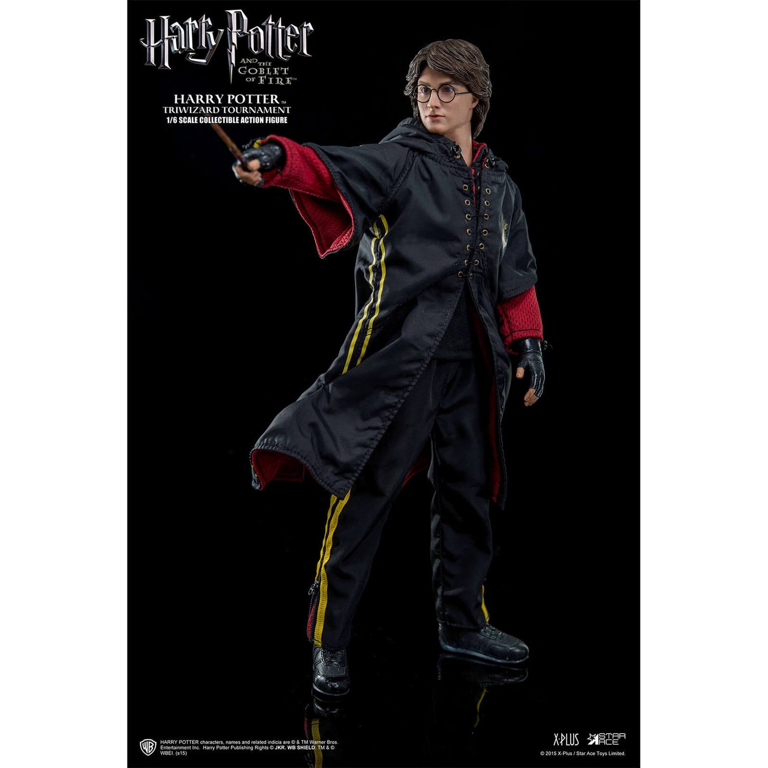 Harry Potter My Favourite Movie Figurine articulée Échelle 1/6 Harry au Tournoi des Sorciers 29 cm Star Ace
