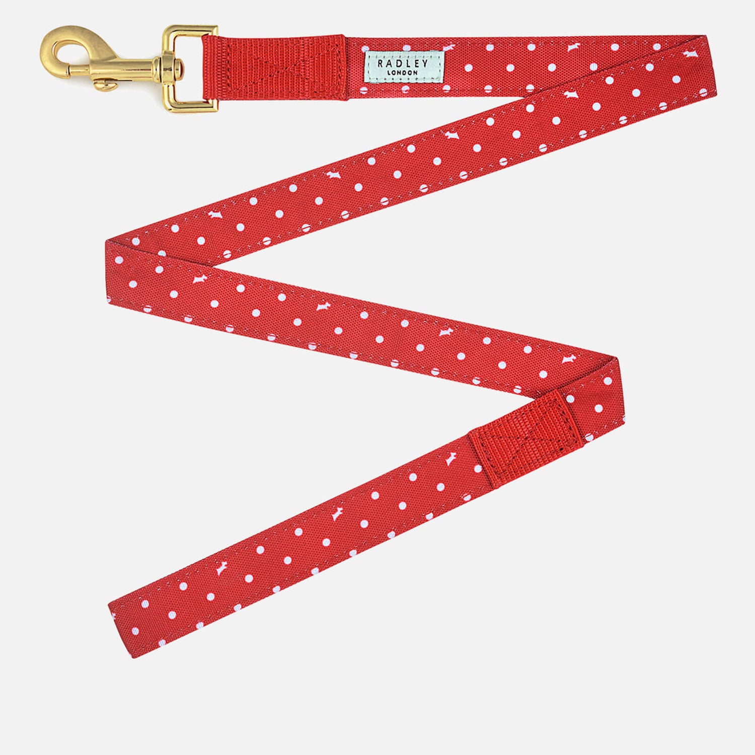 Radley Printed Dog Lead - Crimson