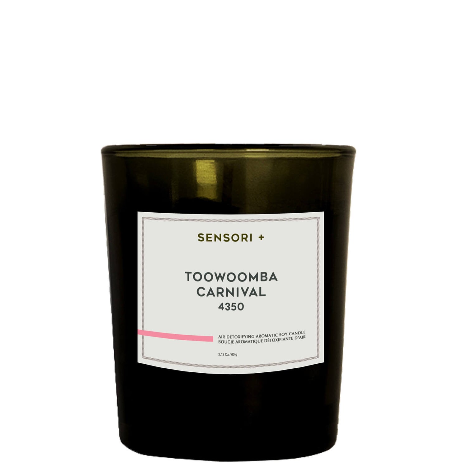SENSORI+ Air Detoxifying Aromatic Soy Candle - Toowoomba Carnival 60g