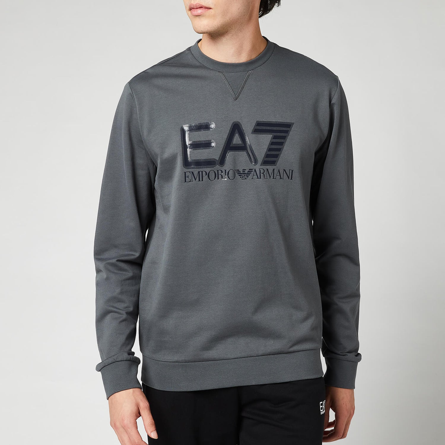 EA7 Men's Visibility Sweatshirt - Iron Gate