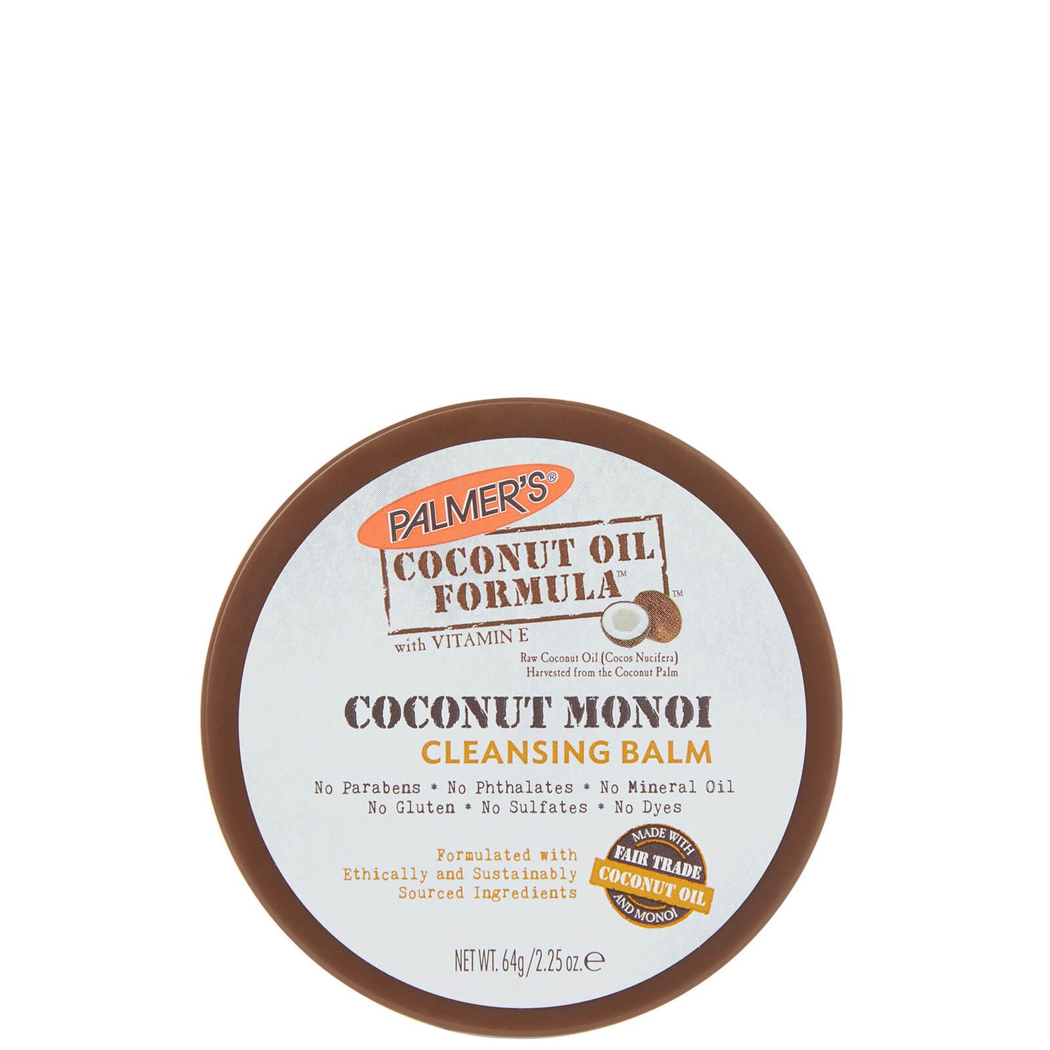 Palmer's Coconut Oil Formula Coconut Monoi Cleansing Balm 64g