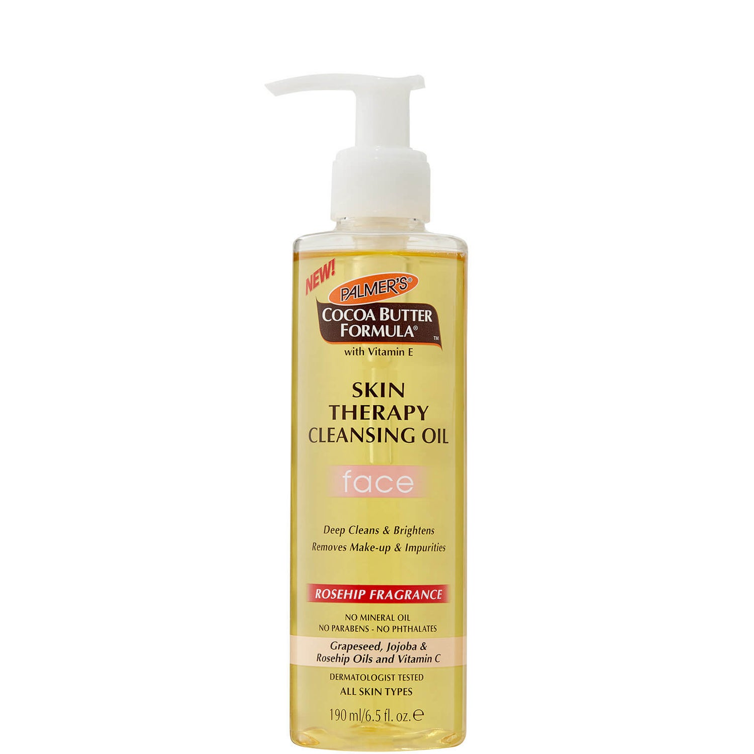 Palmer's Cocoa Butter Formula Skin Therapy Cleansing Oil Face 190ml