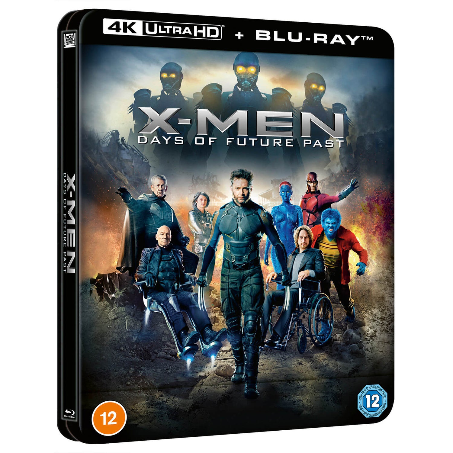 Marvel's X-Men: Days of Future Past - Zavvi Exclusive 4K Ultra HD Lenticular Steelbook (Includes Blu-ray)