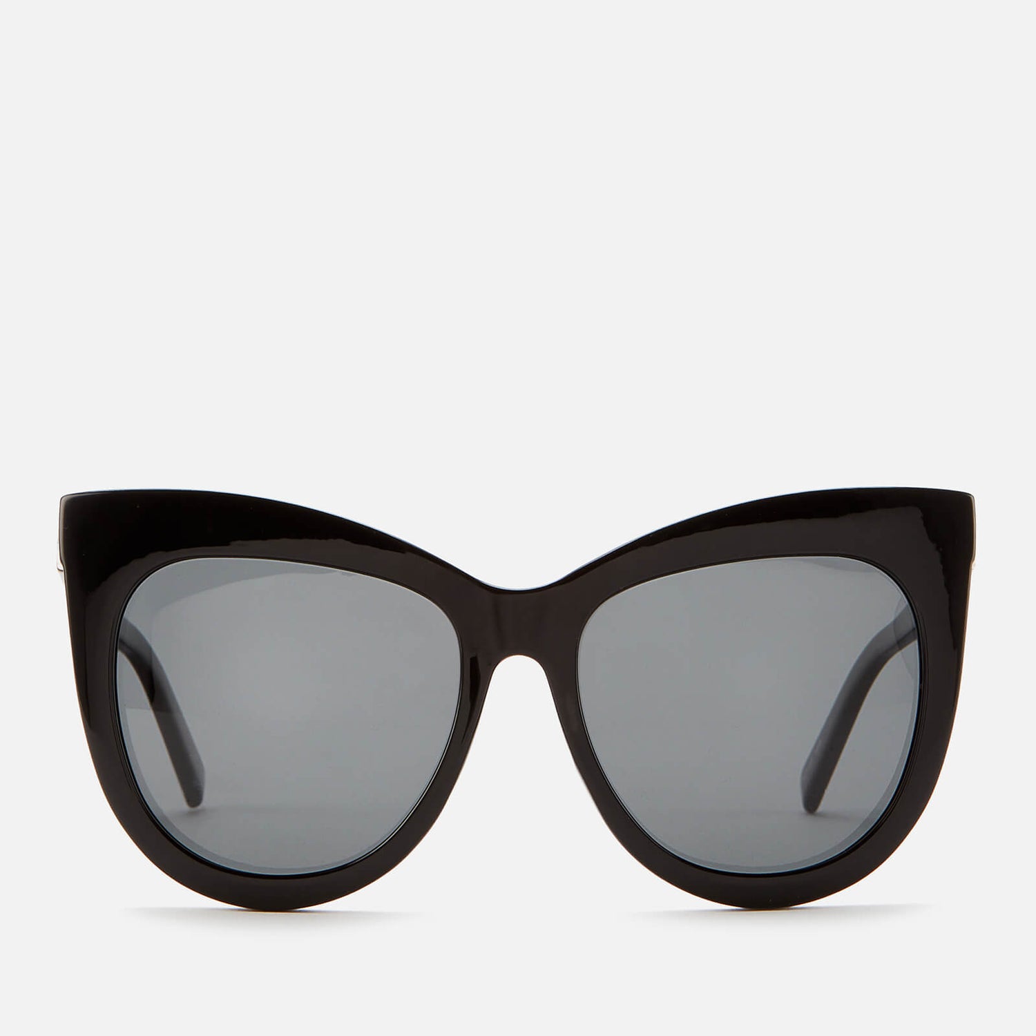 Le Specs Women's Hidden Treasure Cat Eye Polarised Sunglasses - Black