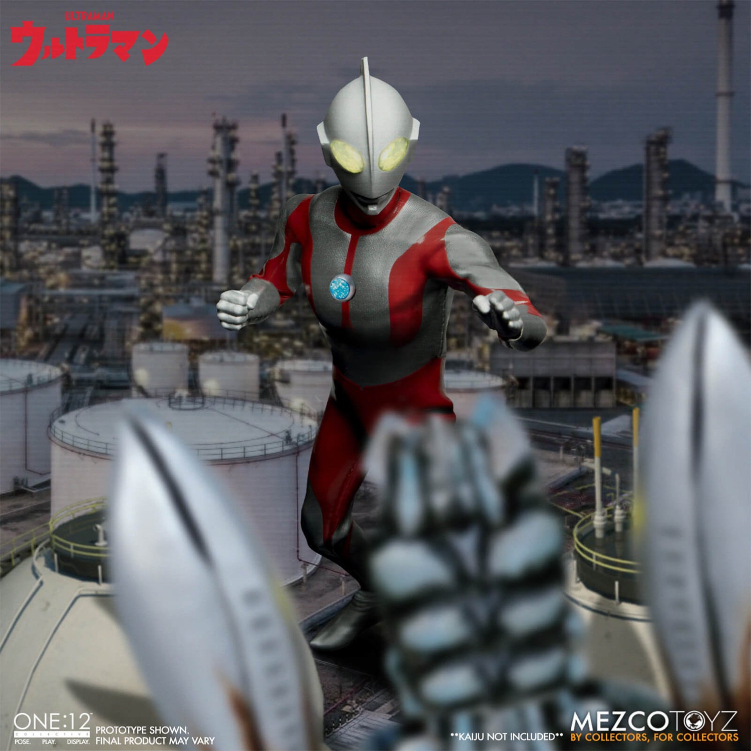 Mezco Figurine articulée de collection échelle 1:12 Ultraman