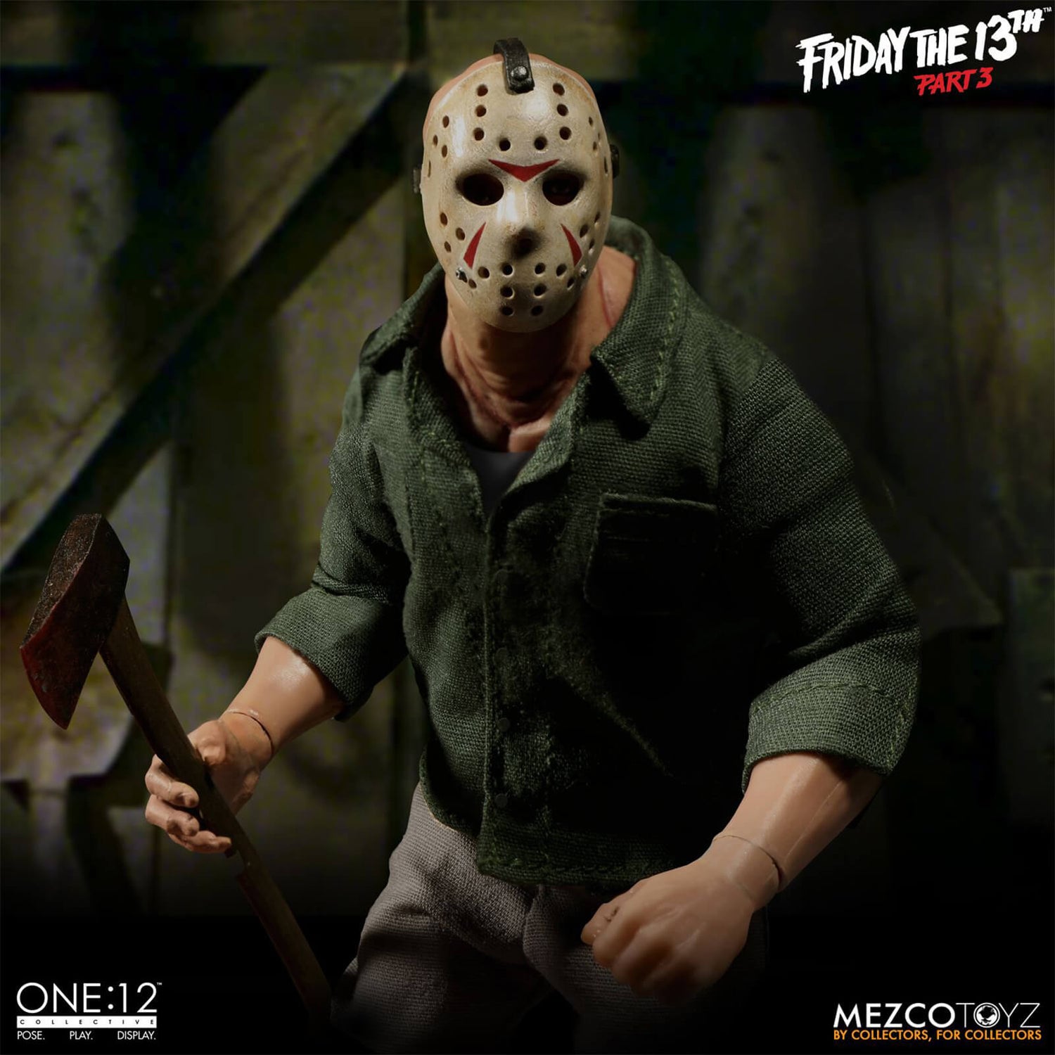 Mezco One:12 Collective Friday The 13th Part 3 Jason Voorhees Actiefiguur