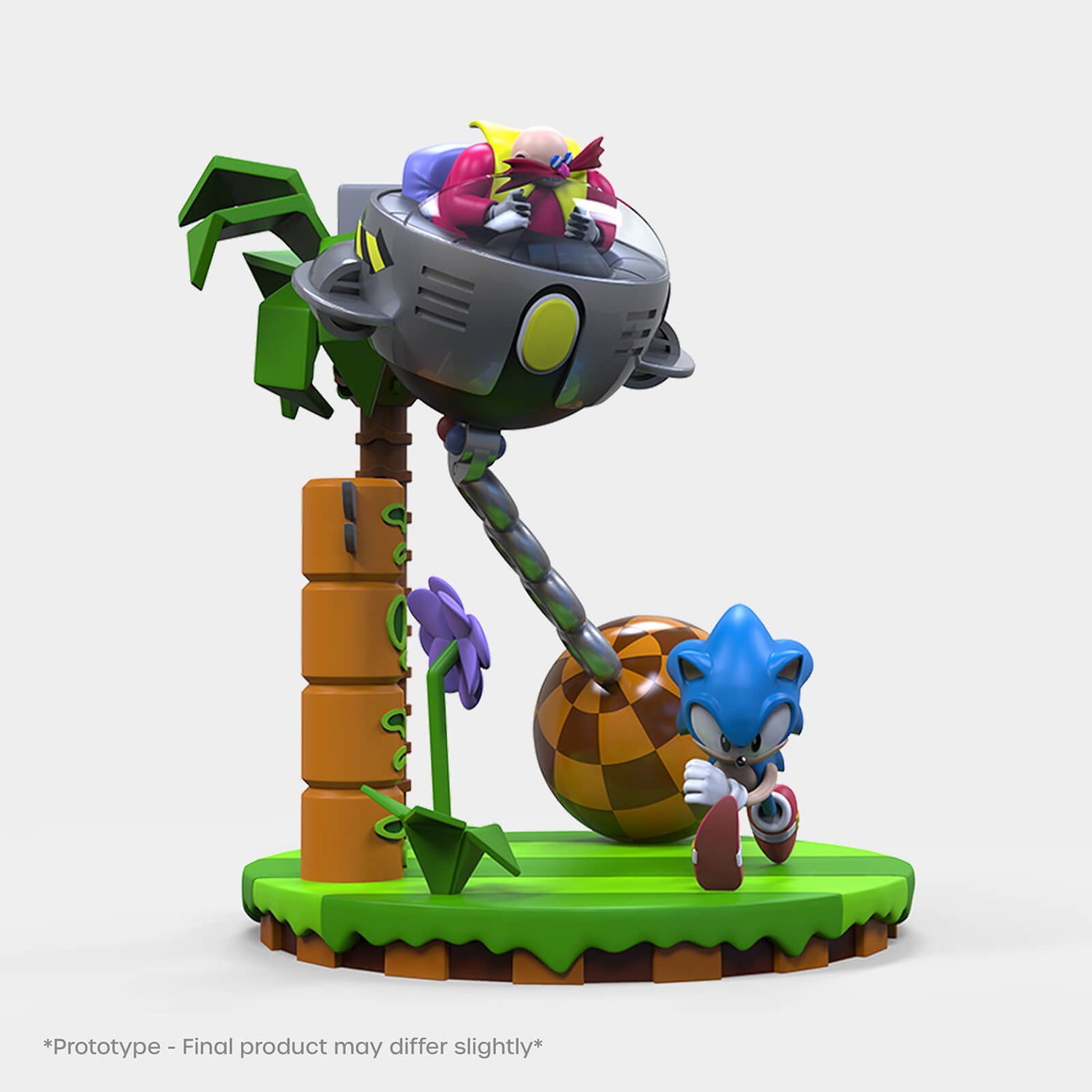 Numskull Sega Statuette Sonic the Hedgehog 30e anniversaire