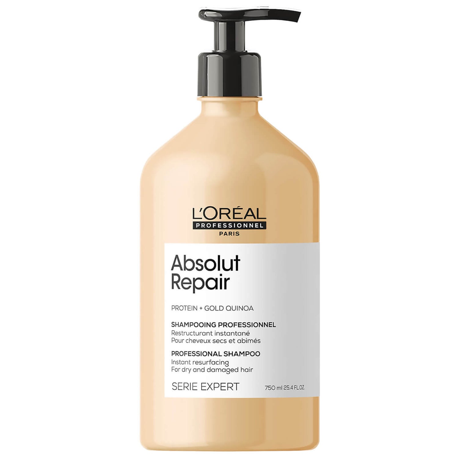 Shampoo Serie Expert Absolut Repair for Dry and Damaged Hair L’Oréal Professionnel 750ml