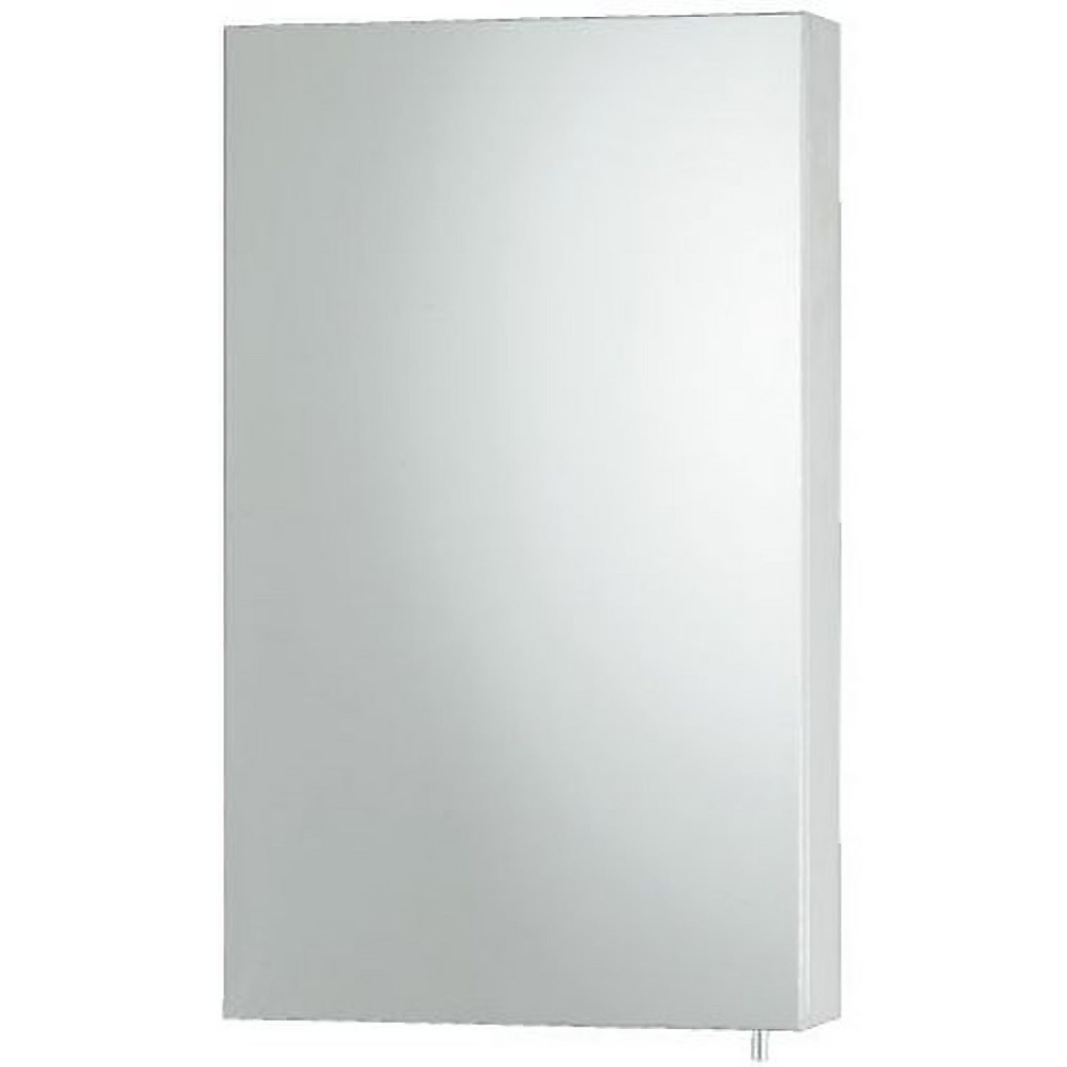 Stainless Steel Single Door Bathroom Mirror Cabinet