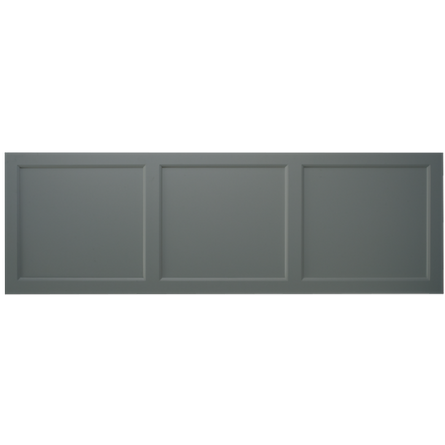 Savoy Bath Side Panel 1700mm - Charcoal Grey