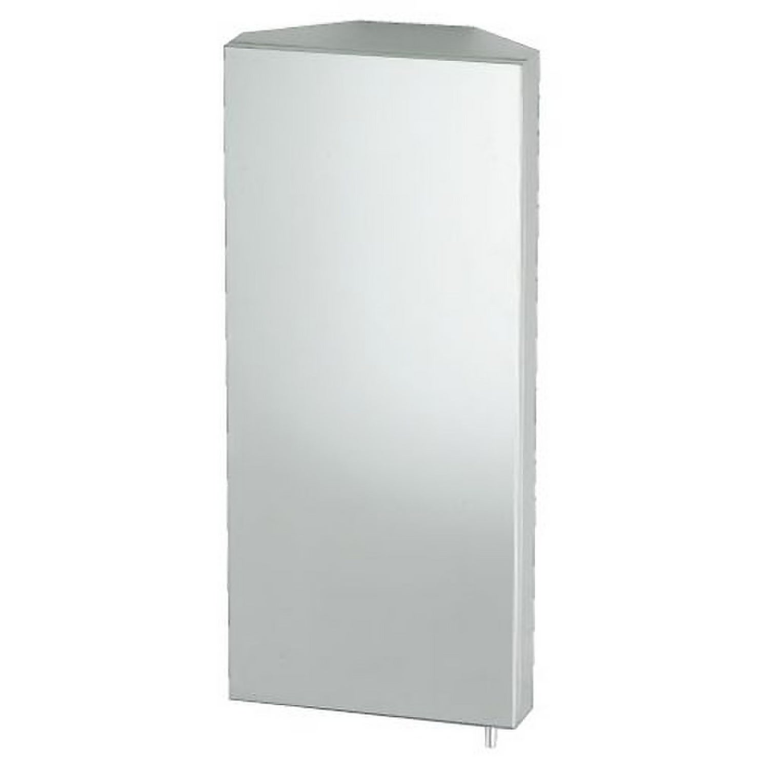 Corner Bathroom Mirror Cabinet 300x670mm
