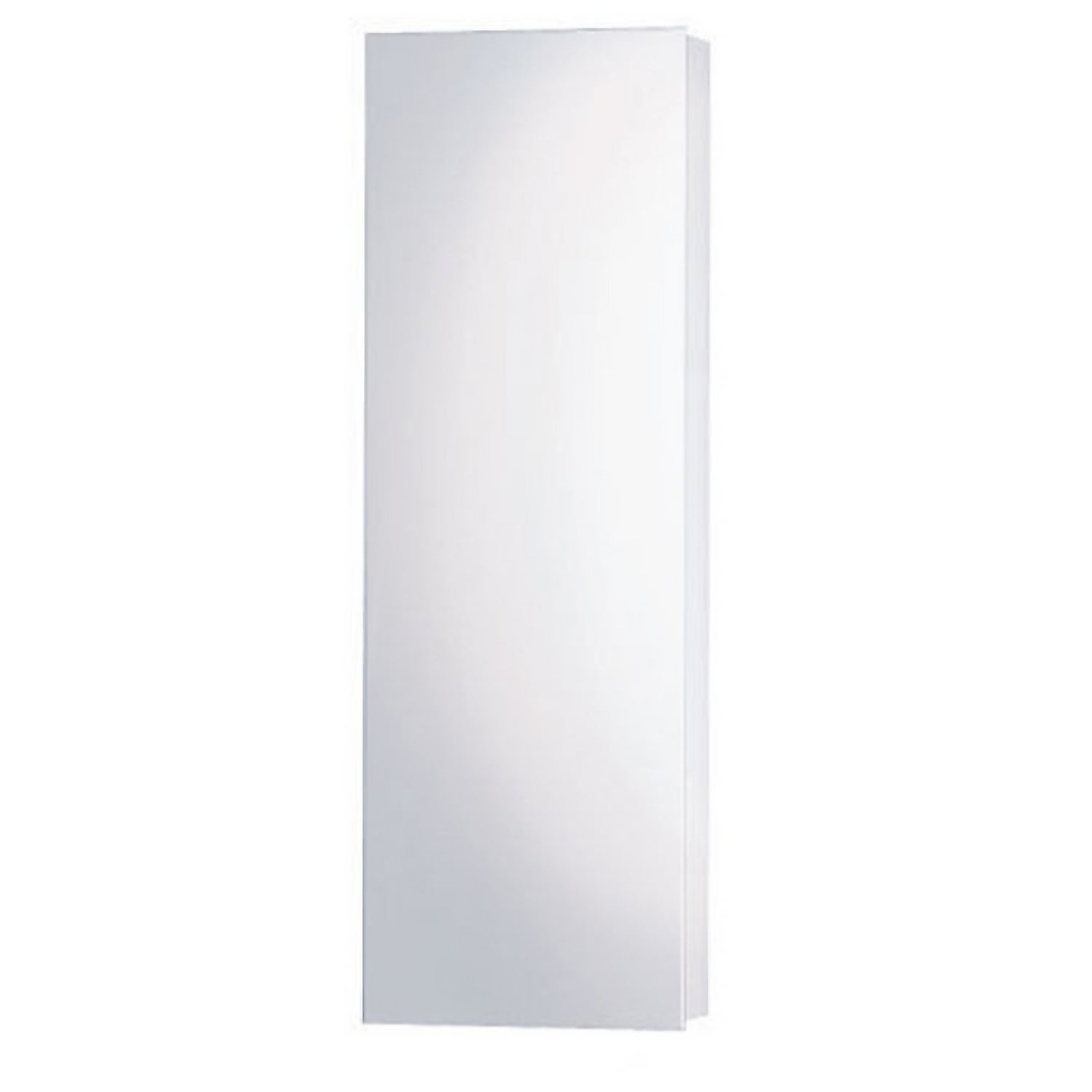 Micra Slim Stainless Steel Bathroom Mirror Cabinet 200x600mm