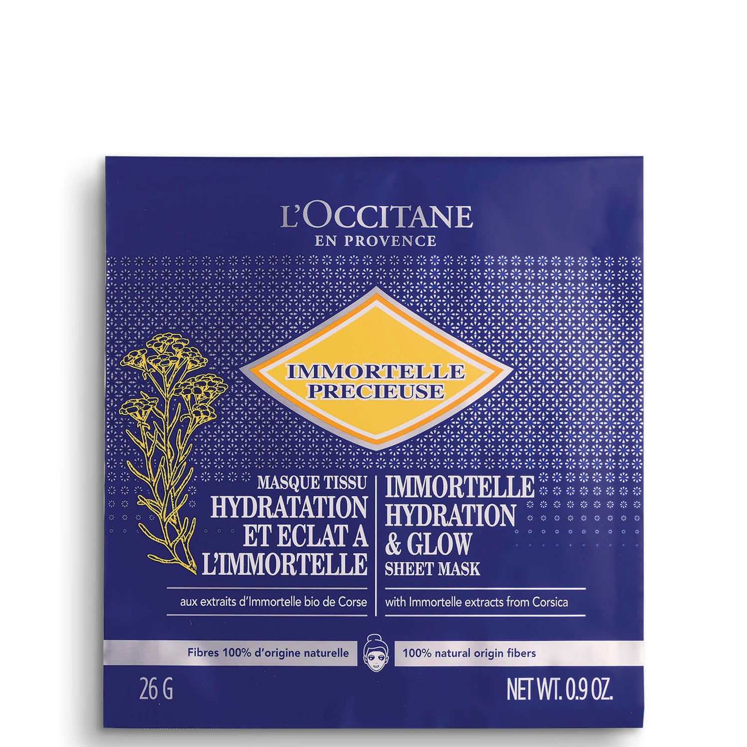 L'Occitane Immortelle Hydration and Glow Sheet Mask