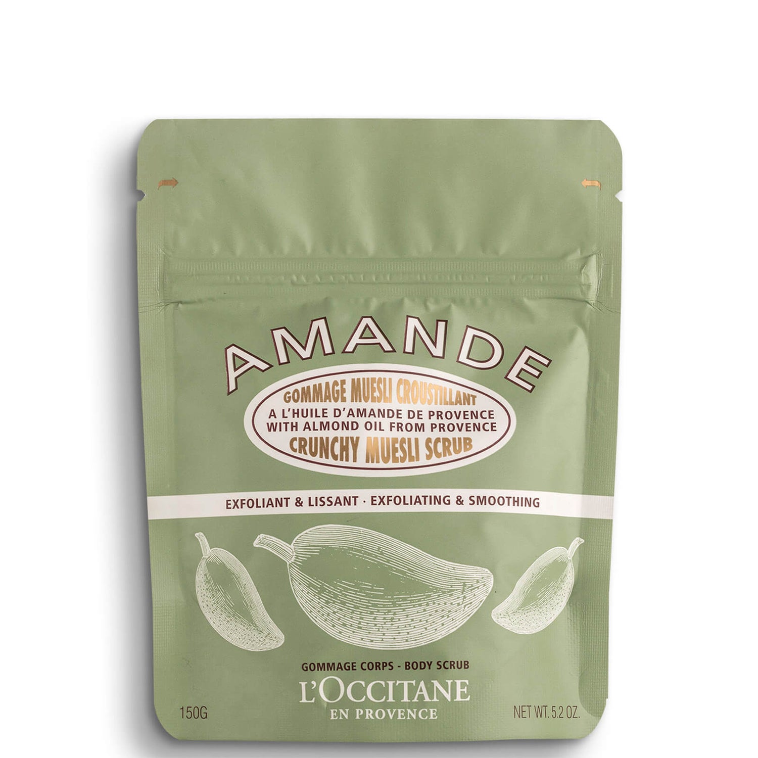 L'Occitane Almond Crunchy Muesli Scrub 150g