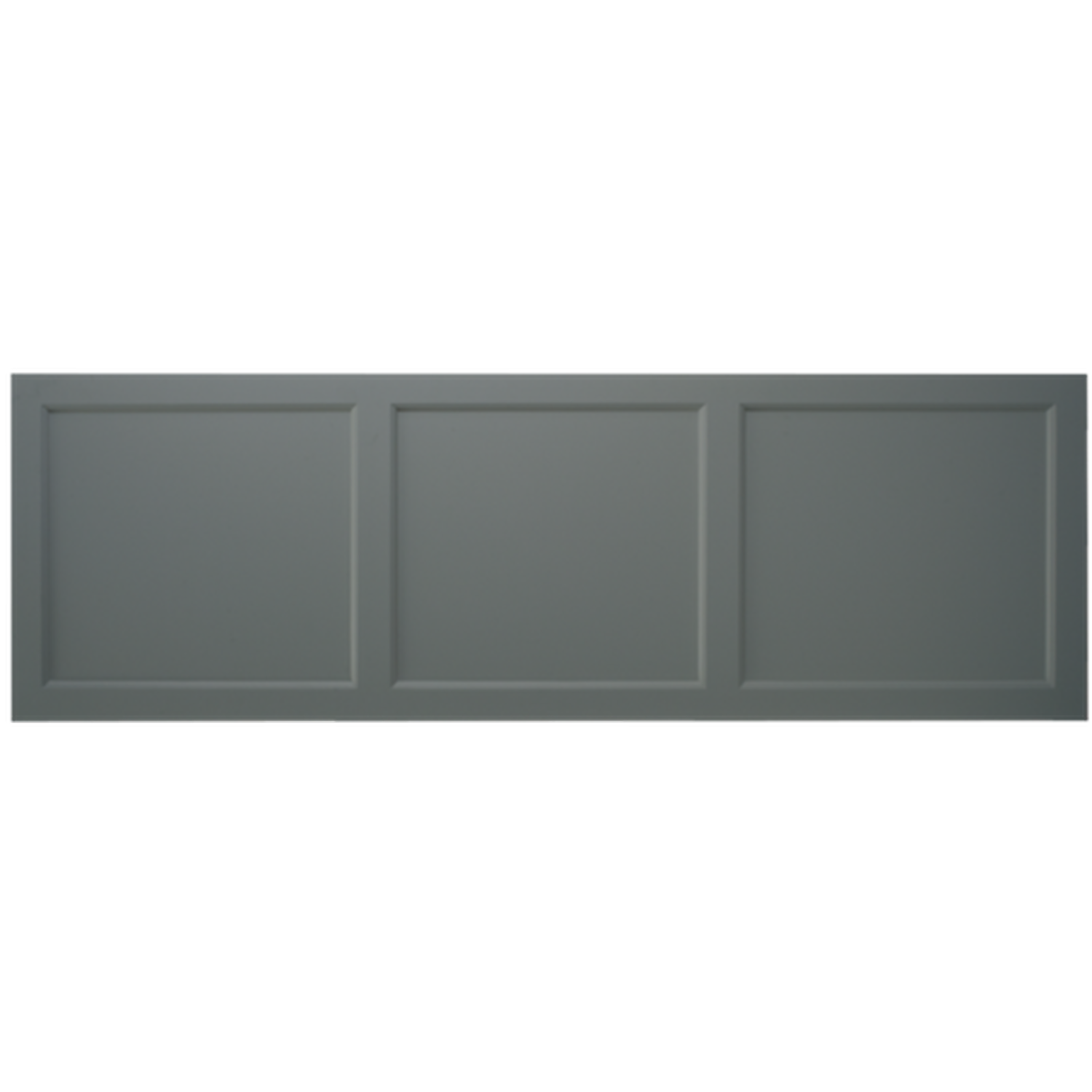 Savoy Bath Side Panel 1800mm - Charcoal Grey