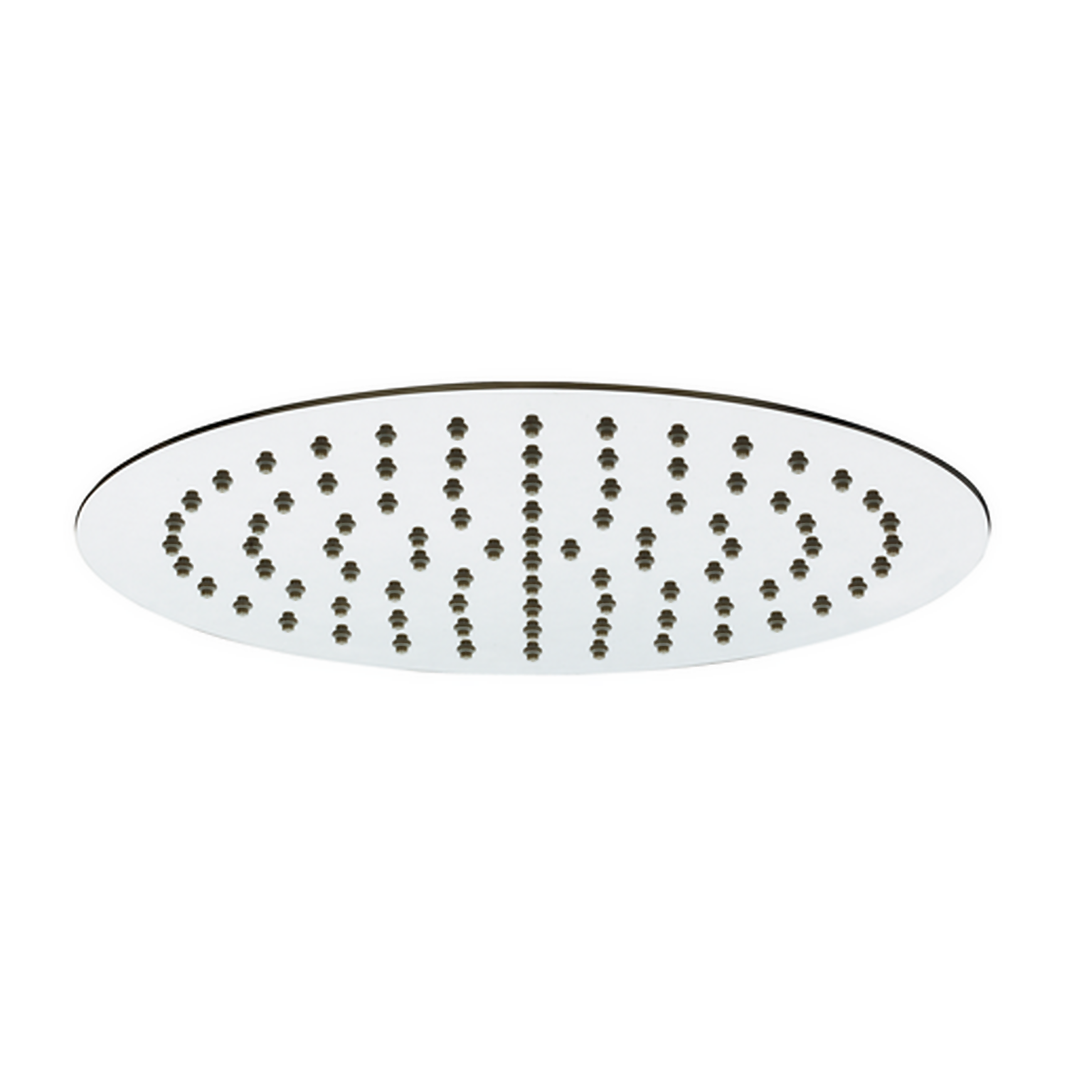 Piano 250mm Round Shower Head with long Wall Arm
