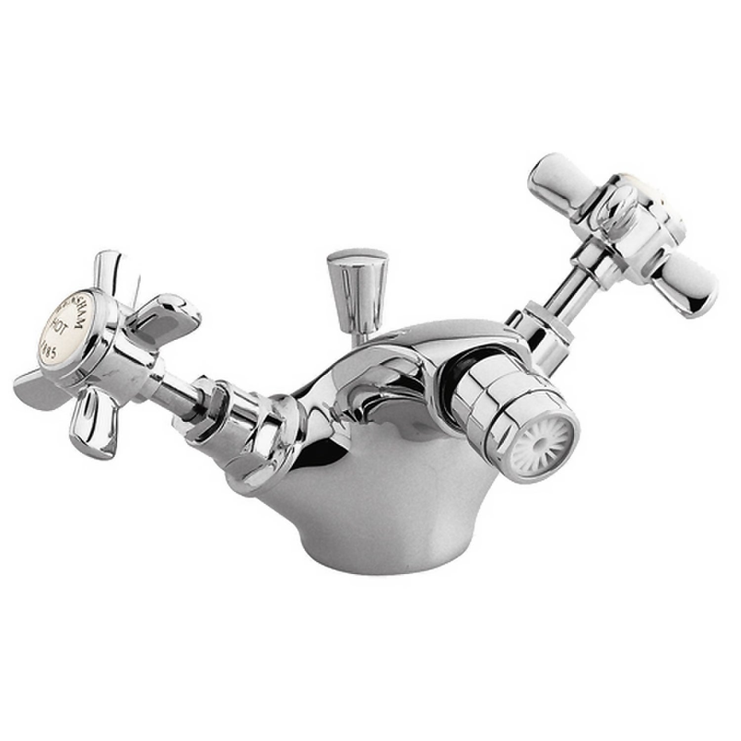 Bensham Chrome Cross Head Bidet Tap