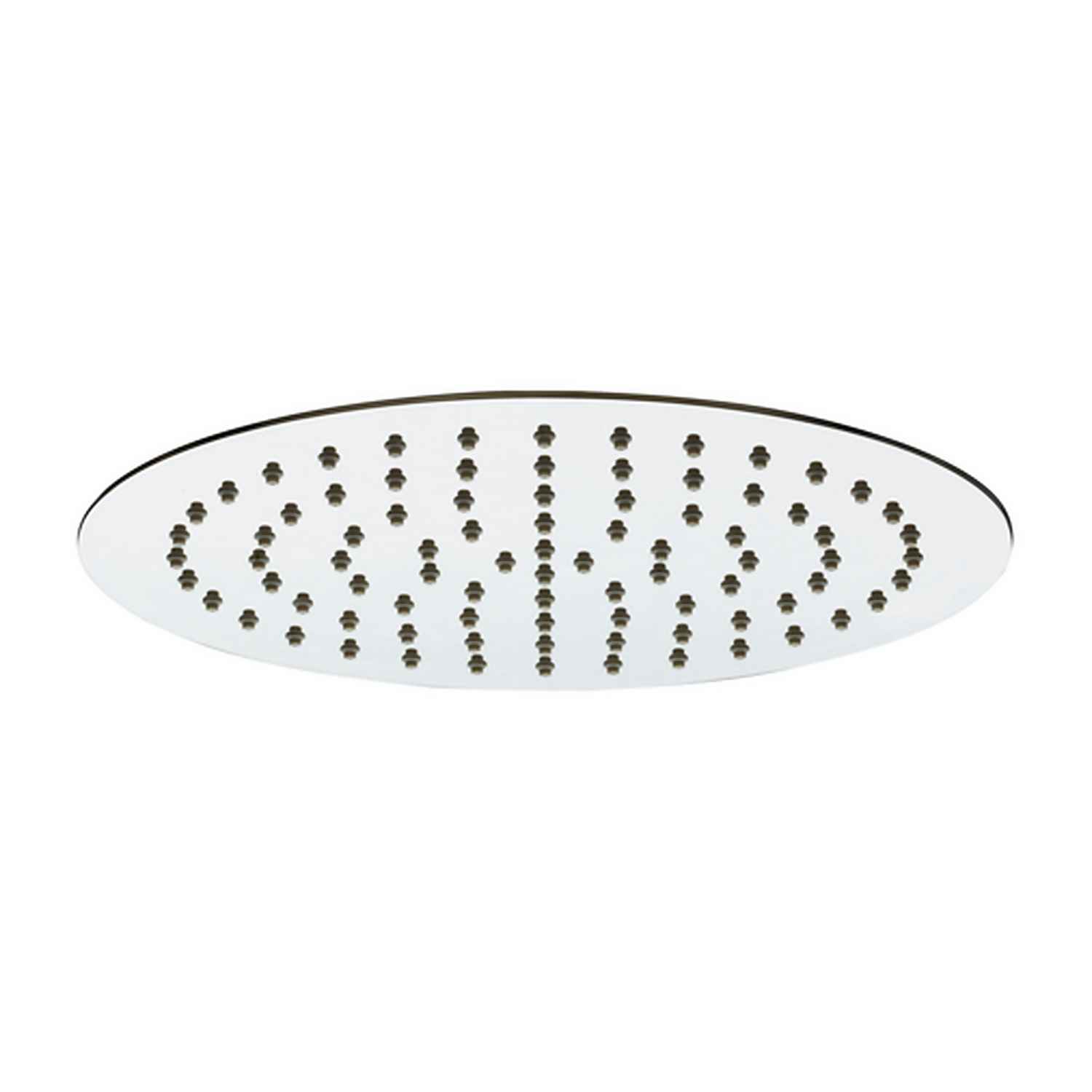 Piano 250mm Round Shower Head with Angled Wall Arm