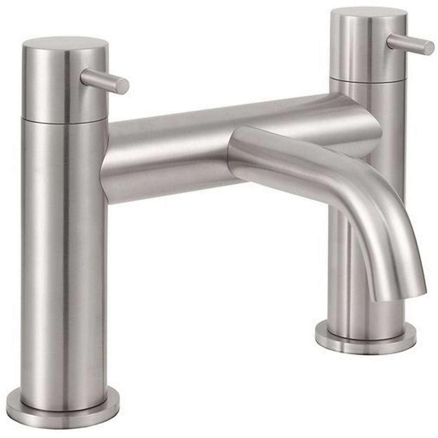 Forge Stainless Steel Deck Mounted Bath Tap