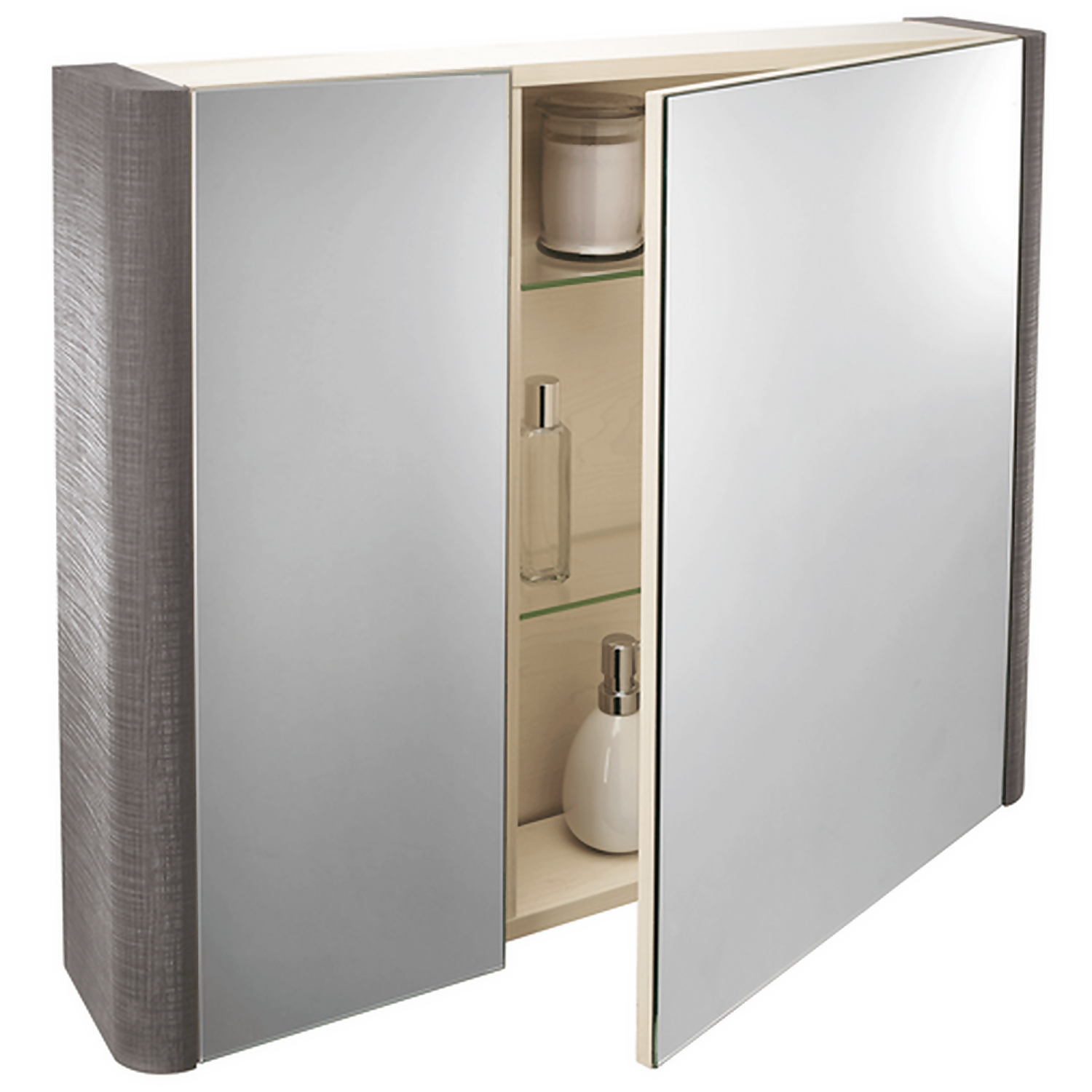 Homebase bathroom online mirror cabinet