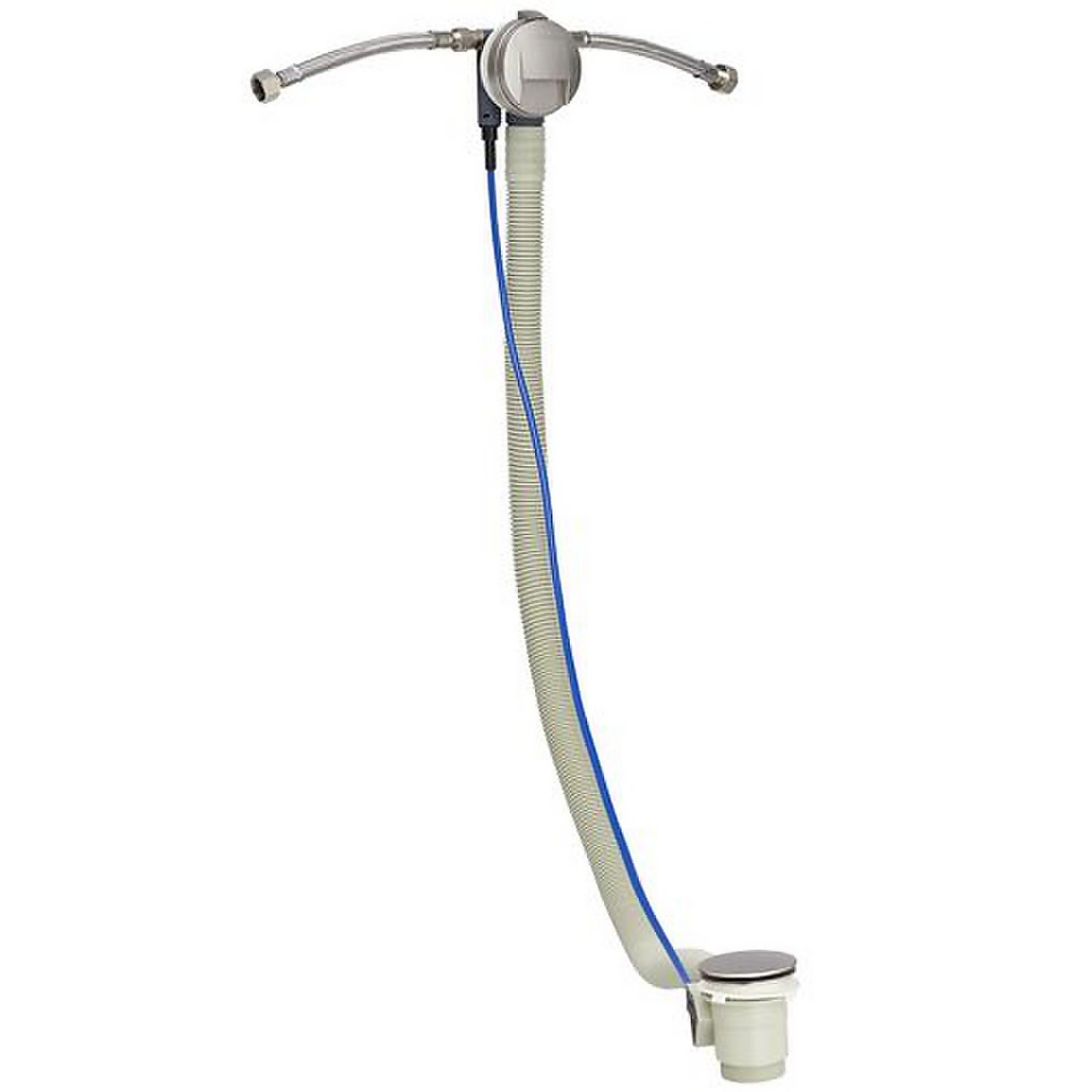 Forge Stainless Steel Extended Slimline Coolfill (Bath Filler & Integrated Waste)