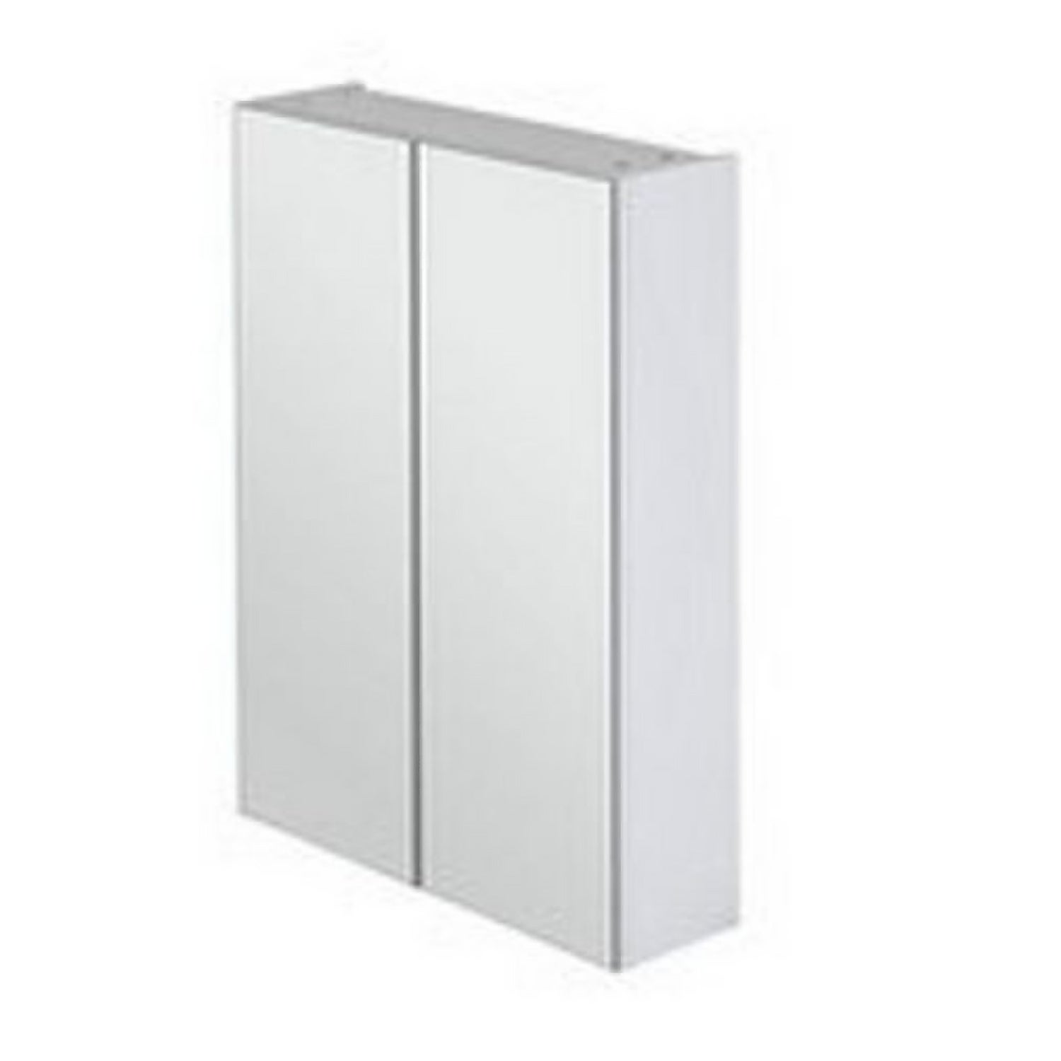 MyPlan 600mm Mirrored Cabinet - Arctic White