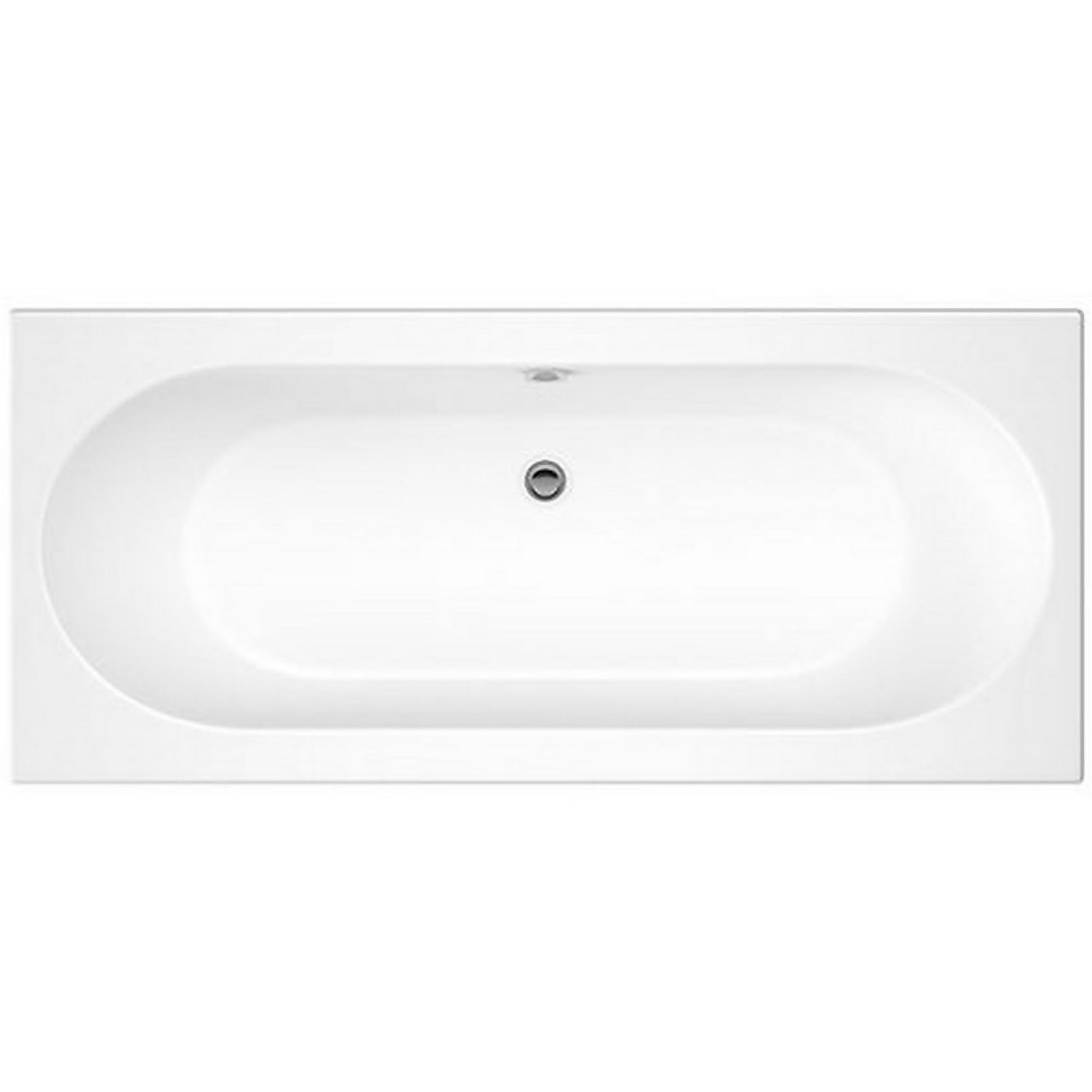 Colorado White Double Ended Straight Bath - 1800 x 800mm