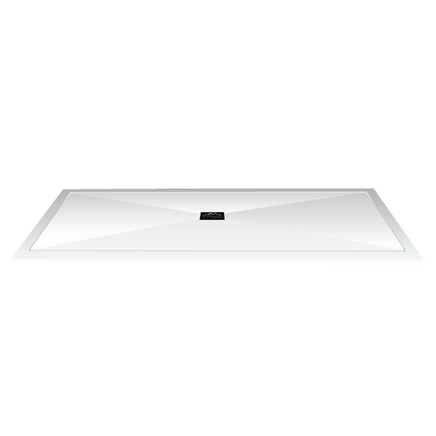 Everstone White Rectangular Shower Tray - 1700x800 mm