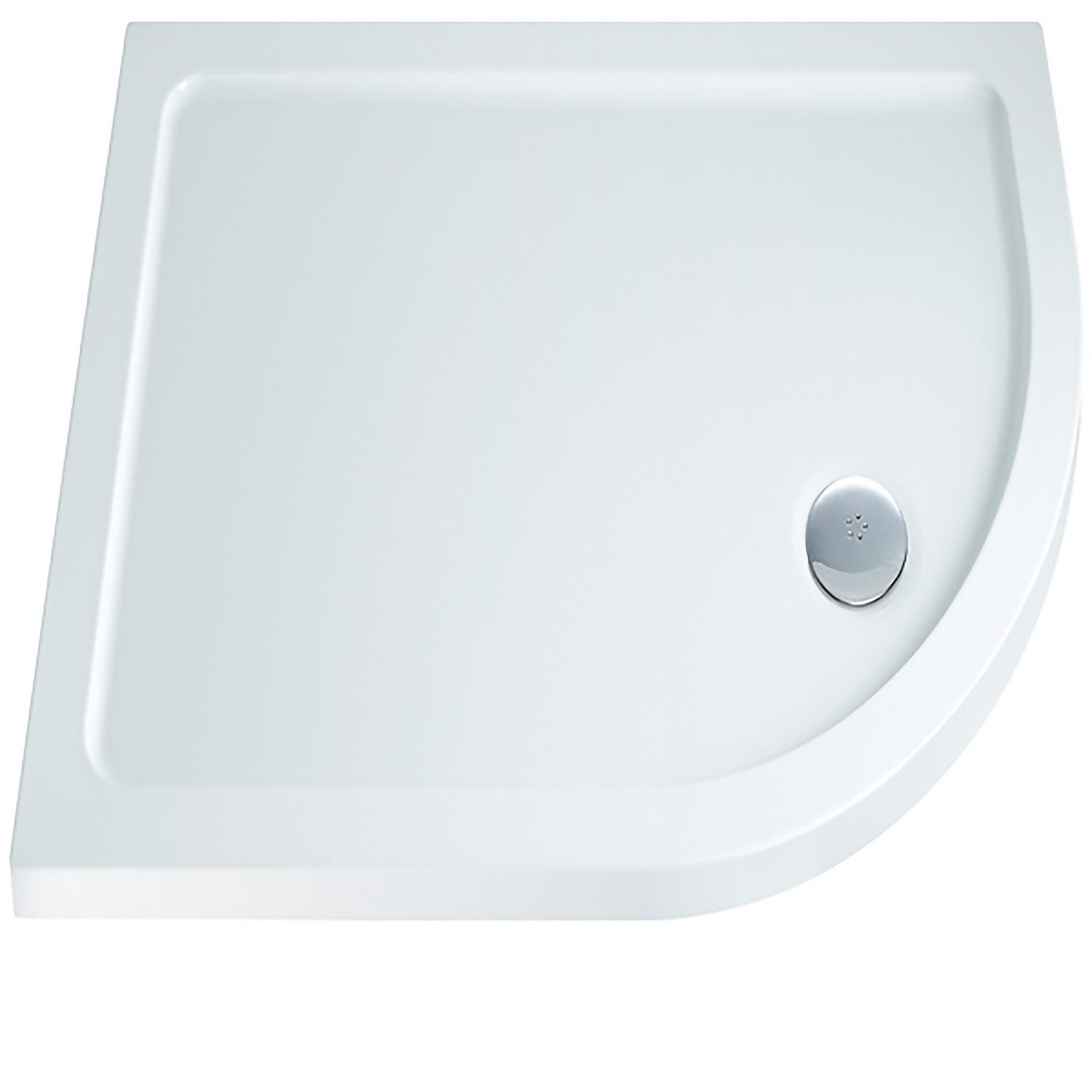 Emerge Right Hand Offset Quad Shower Tray - 1100x800mm