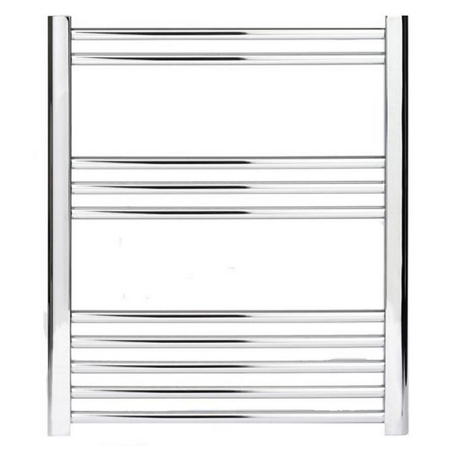 Hamilton Curved Chrome Radiator - 700 x 600mm
