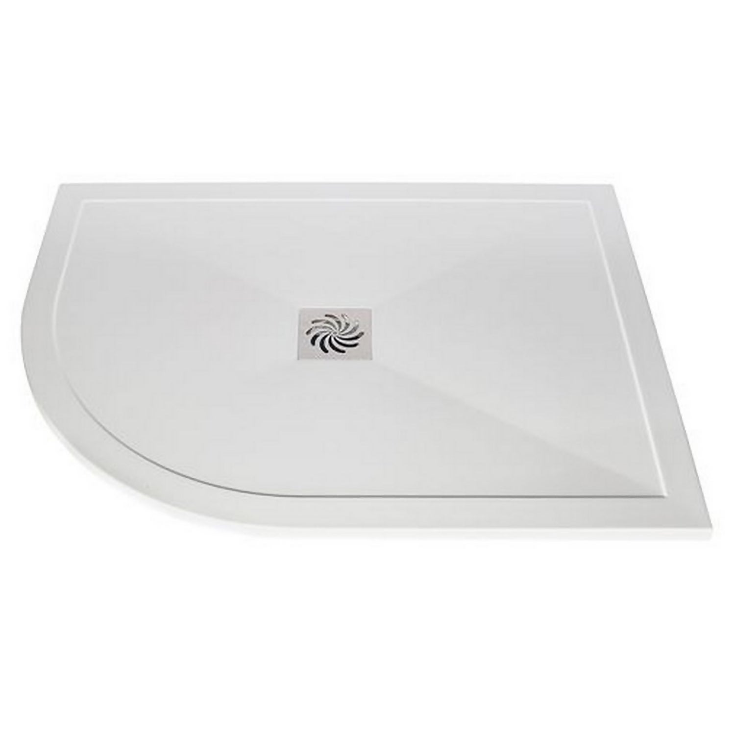 Everstone Offset Quad Shower Tray - Left Hand 1100x800mm
