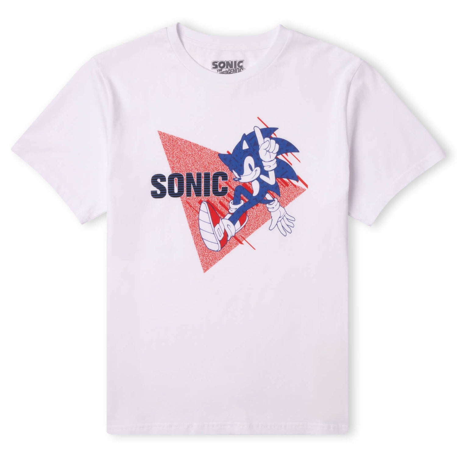 Camiseta Sonic The Hedgehog Sonic para hombre - Blanco