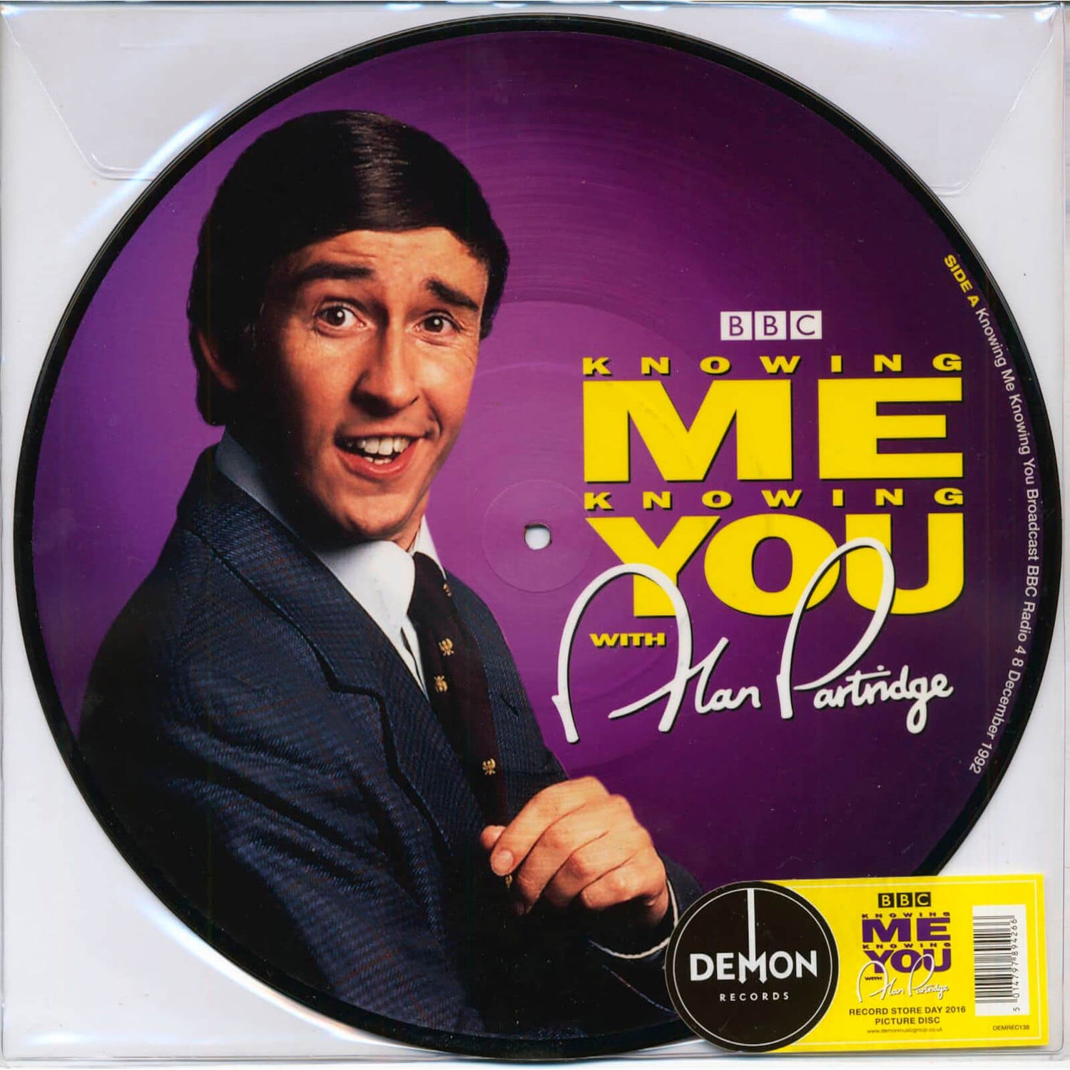 Alan Partridge - Knowing Me Knowing You Vinyl