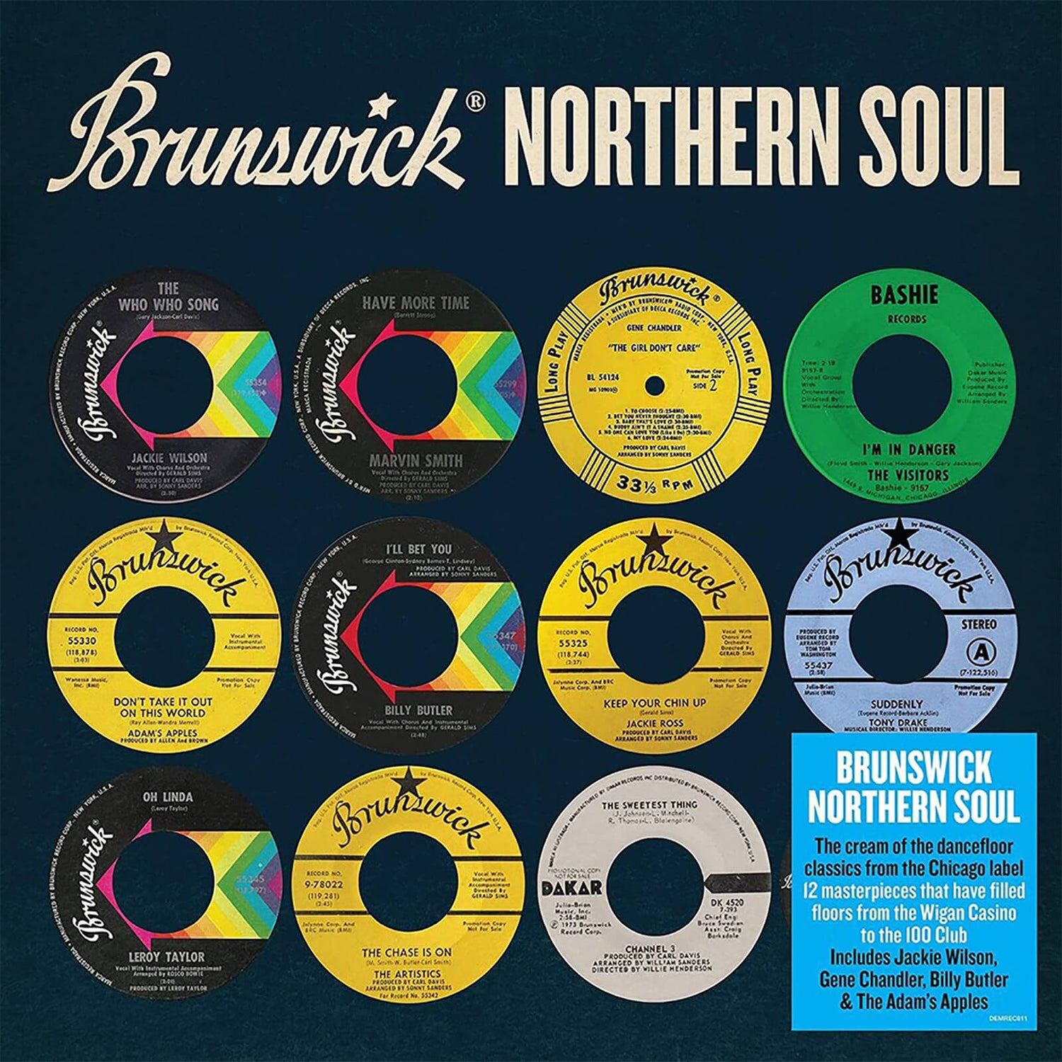 Brunswick Northern Soul (140g Black Vinyl) Vinyl