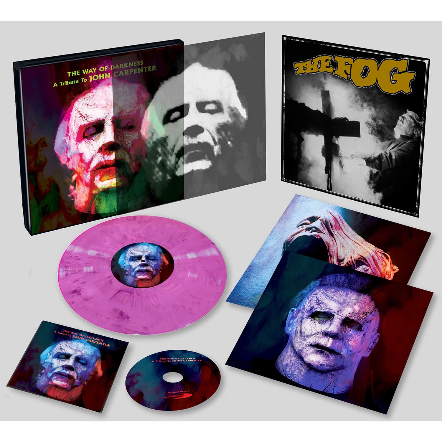 The Way Of Darkness: A Tribute To John Carpenter Boite Deluxe LP (Magenta)