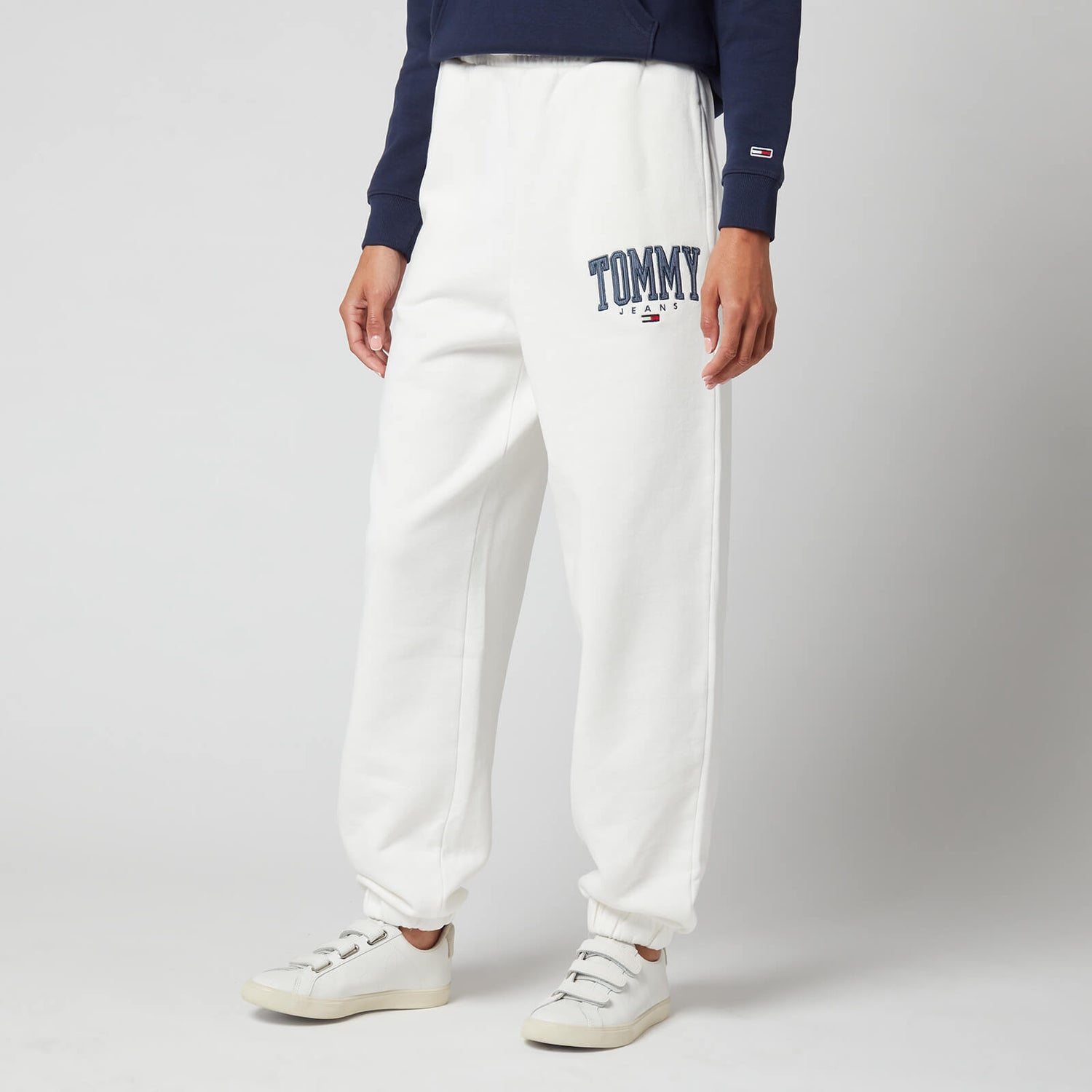 Tommy Jeans Women's Abo Tjw Collegiate Sweat Pants - Ivory Silk - XS