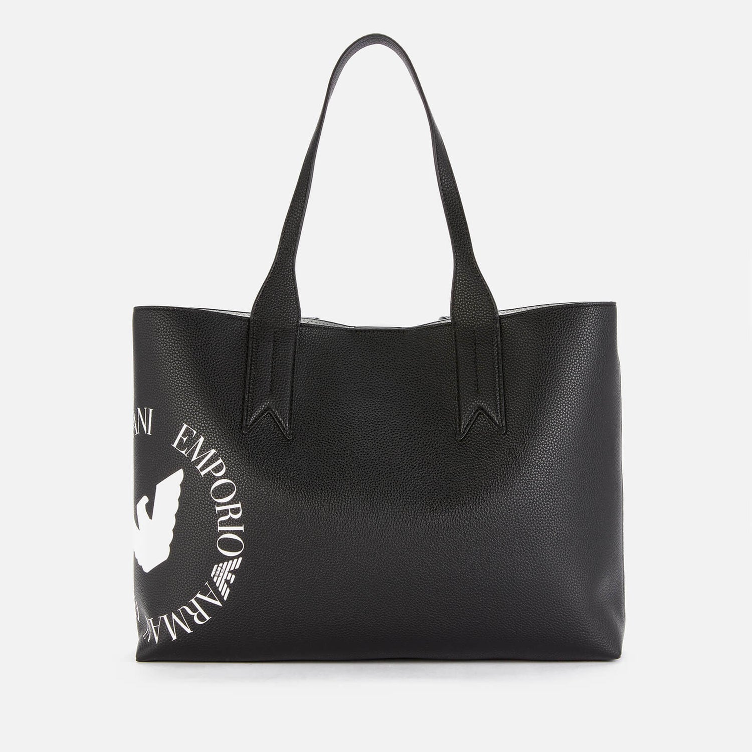 Emporio Armani Women's Eagle Logo Shopper Bag - Black