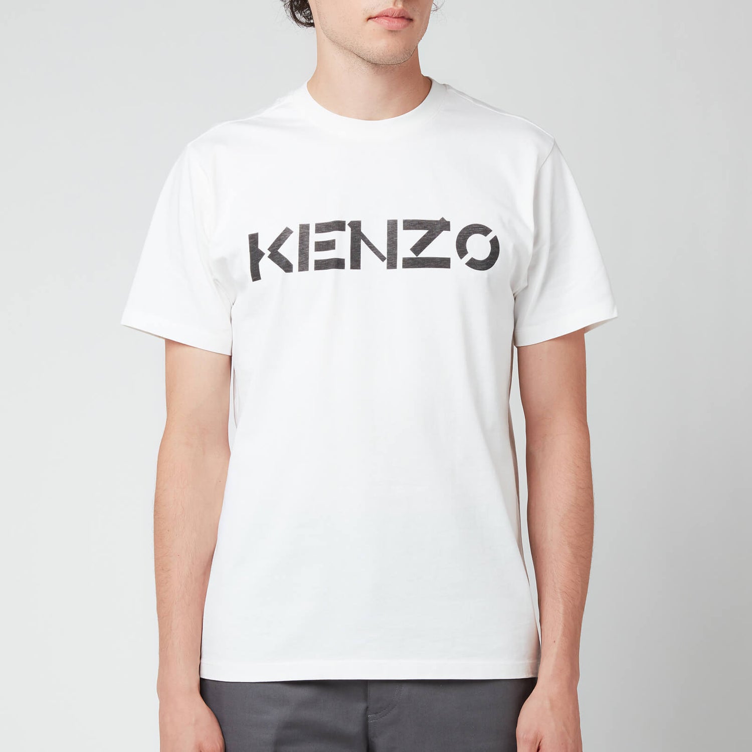 KENZO Men's Logo Classic T-Shirt - White - S