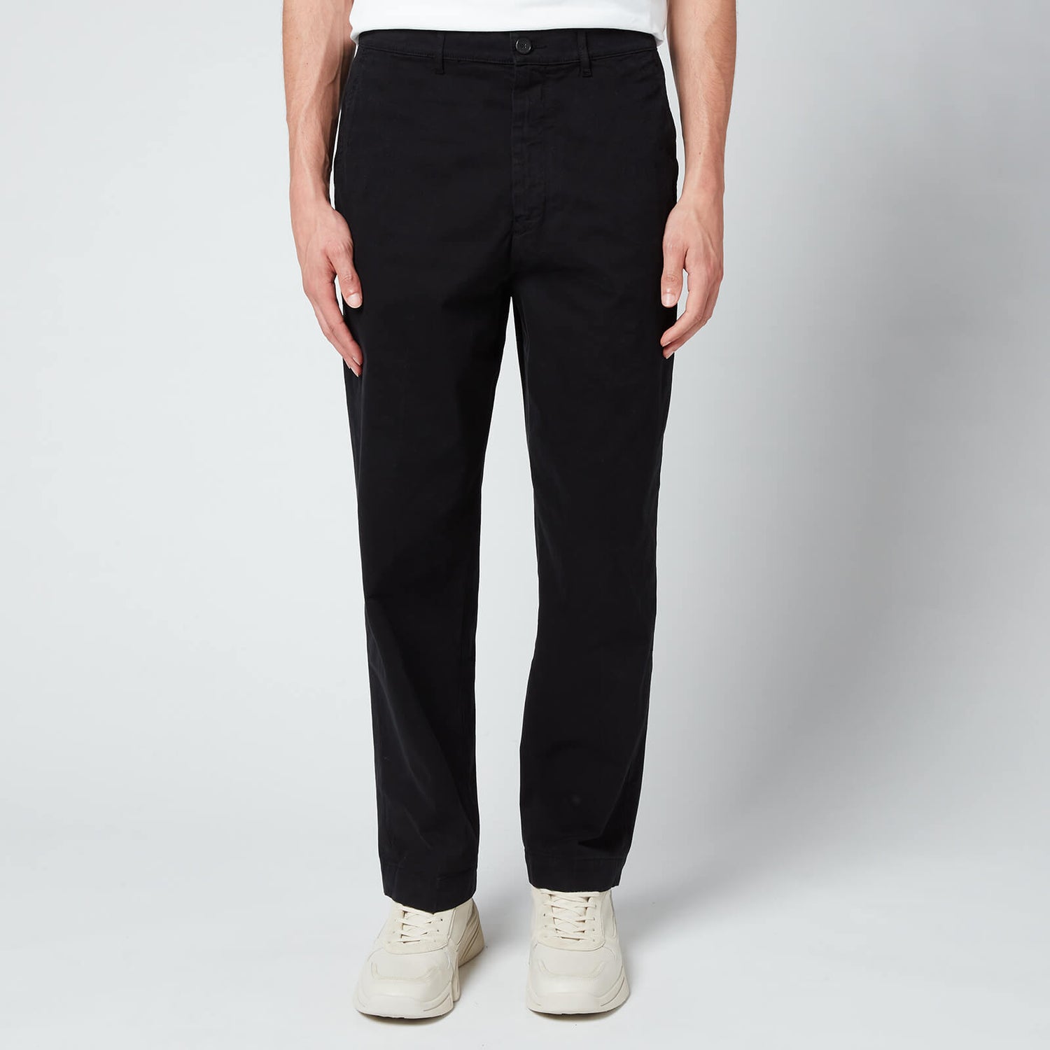 KENZO Men's Tapered Cropped Trousers - Black - 42/L