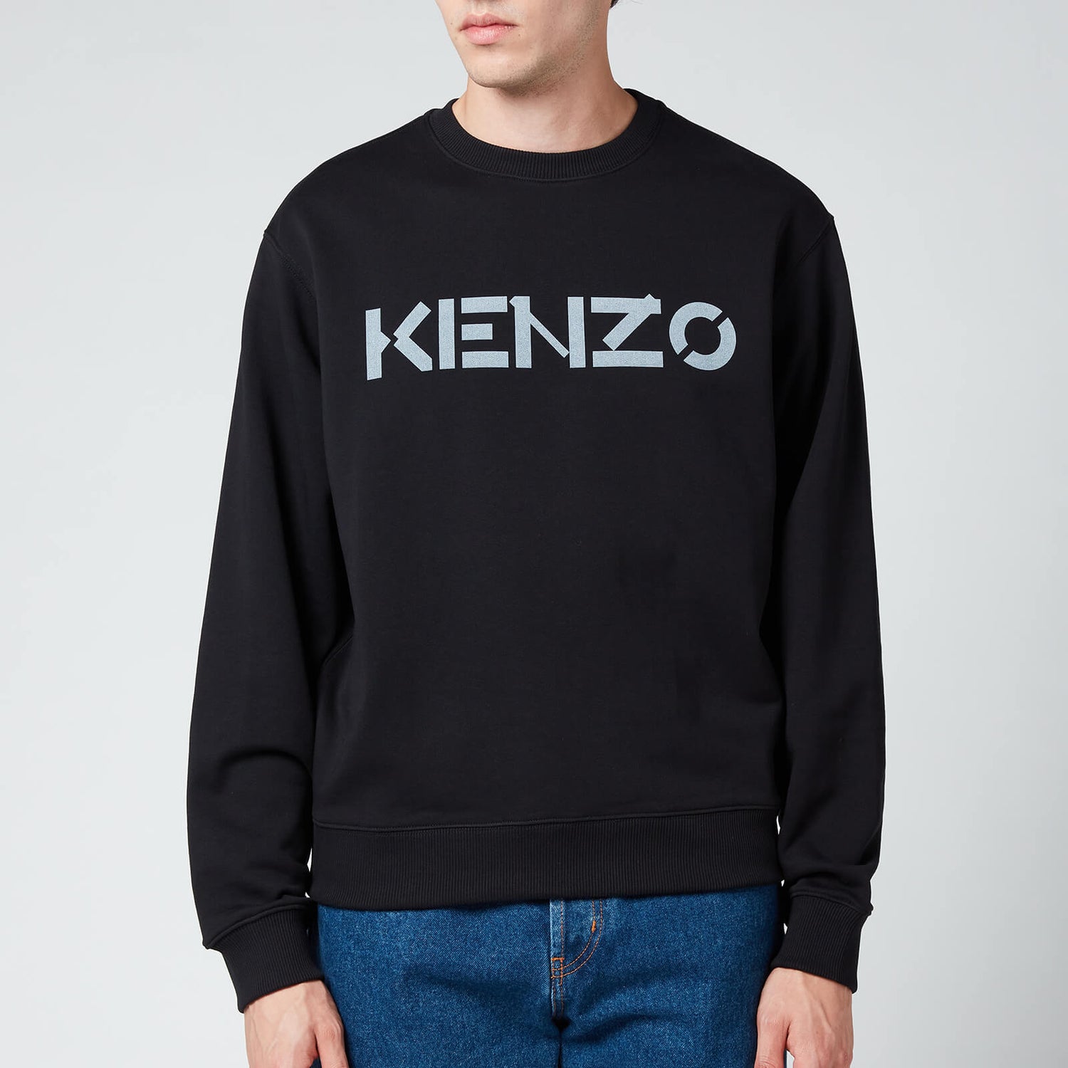 KENZO Men's Logo Classic Sweatshirt - Black - XS