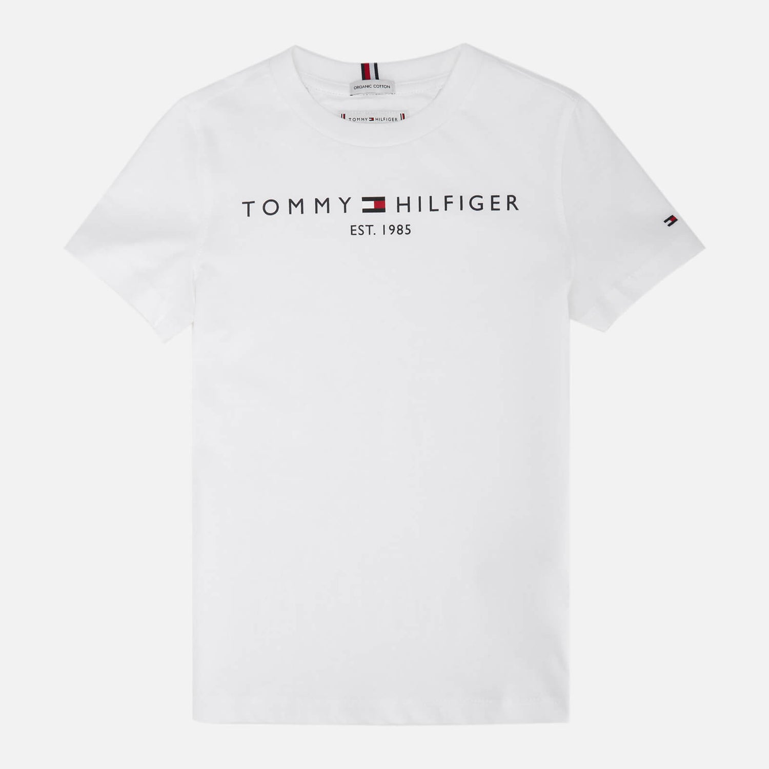Tommy Hilfiger Kids' Essential Short Sleeve T-Shirt - White