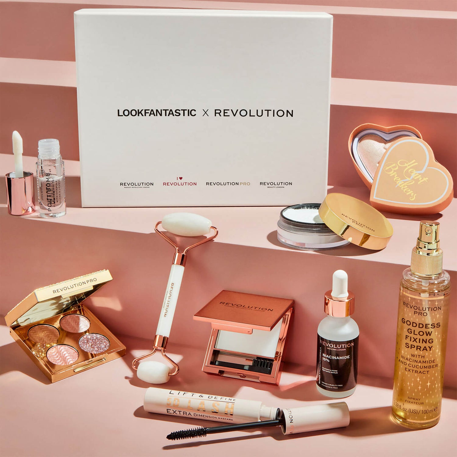 LOOKFANTASTIC x Revolution Limited Edition Beauty Box (Wert über 88 €)
