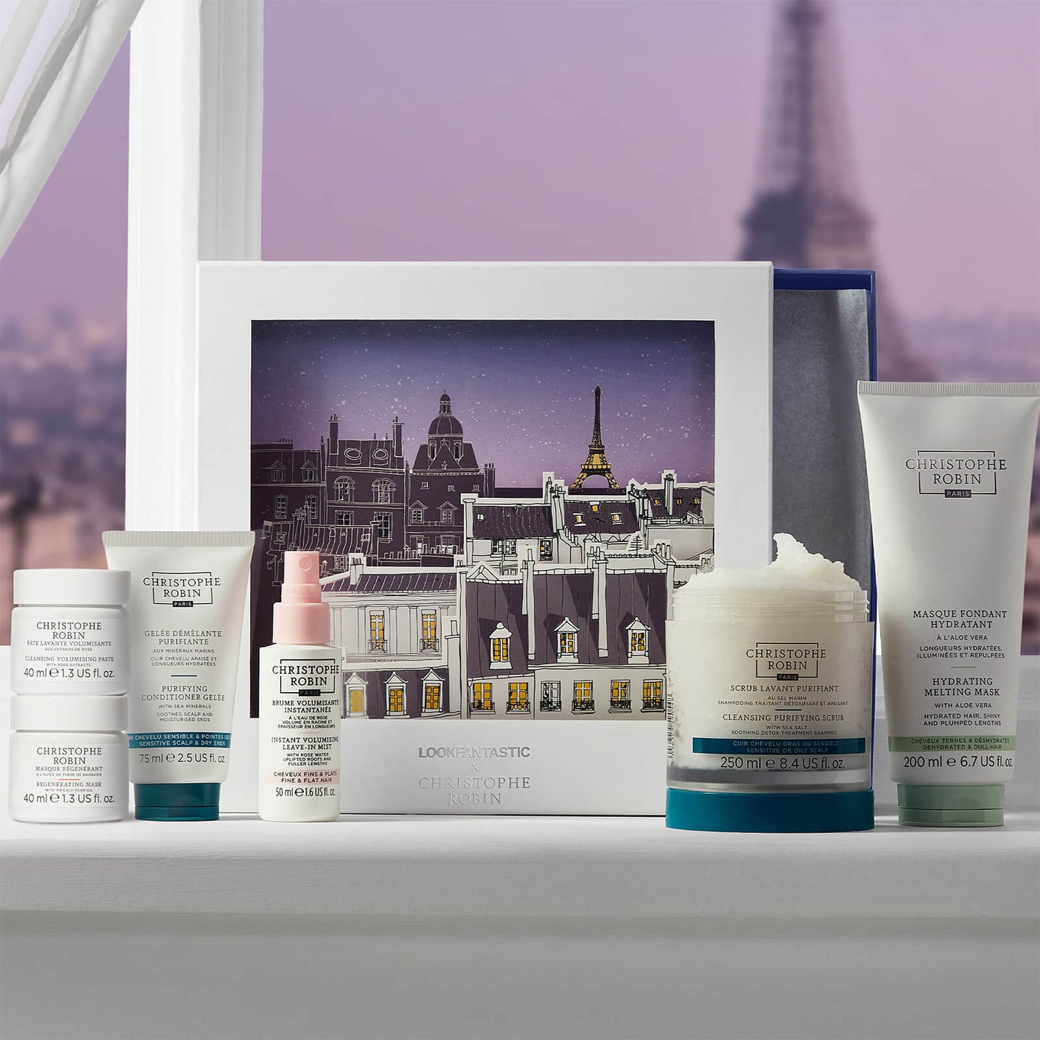 LOOKFANTASTIC X Christophe Robin Limited Edition Beauty Box (Worth Over $136)
