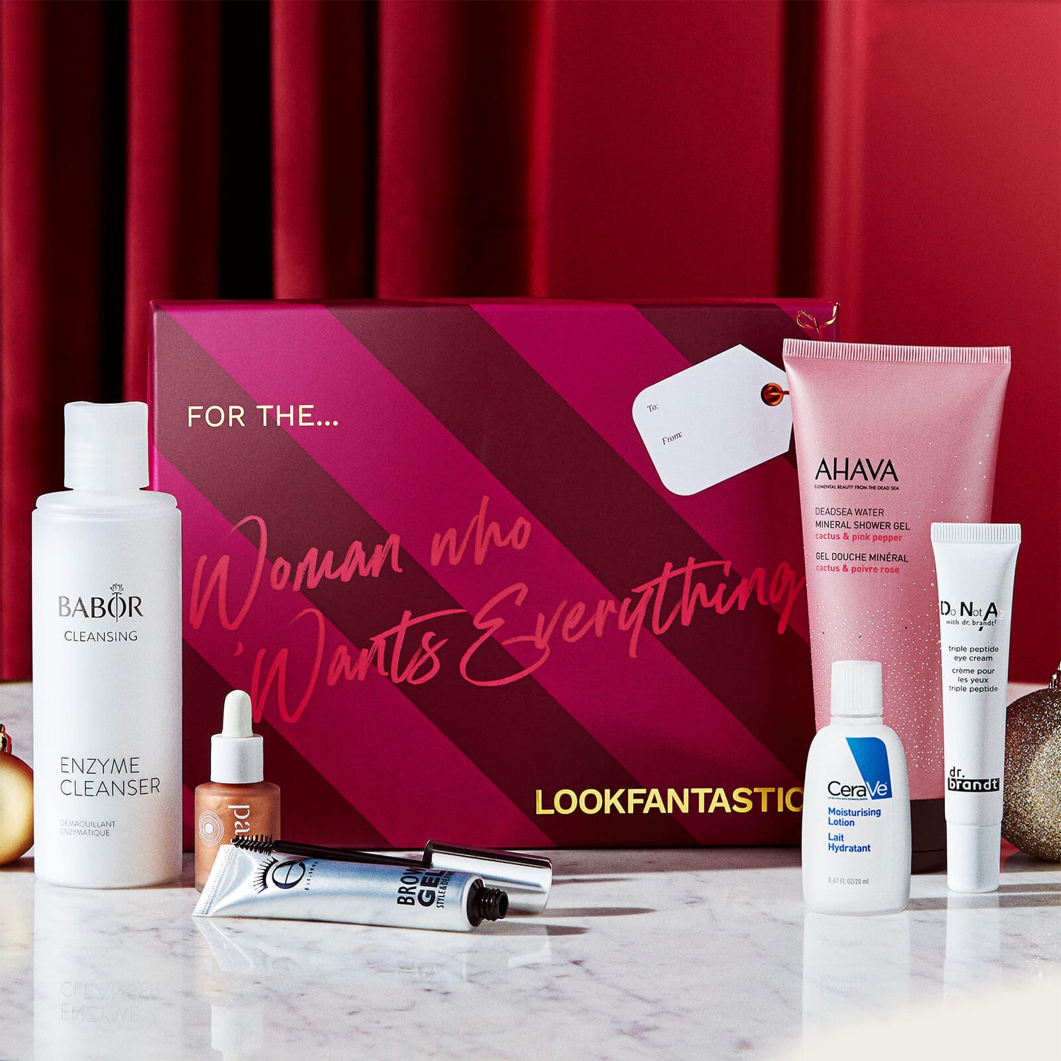 LOOKFANTASTIC Gift Guides 2021- The Woman Who Wants Everything (Worth over $135)